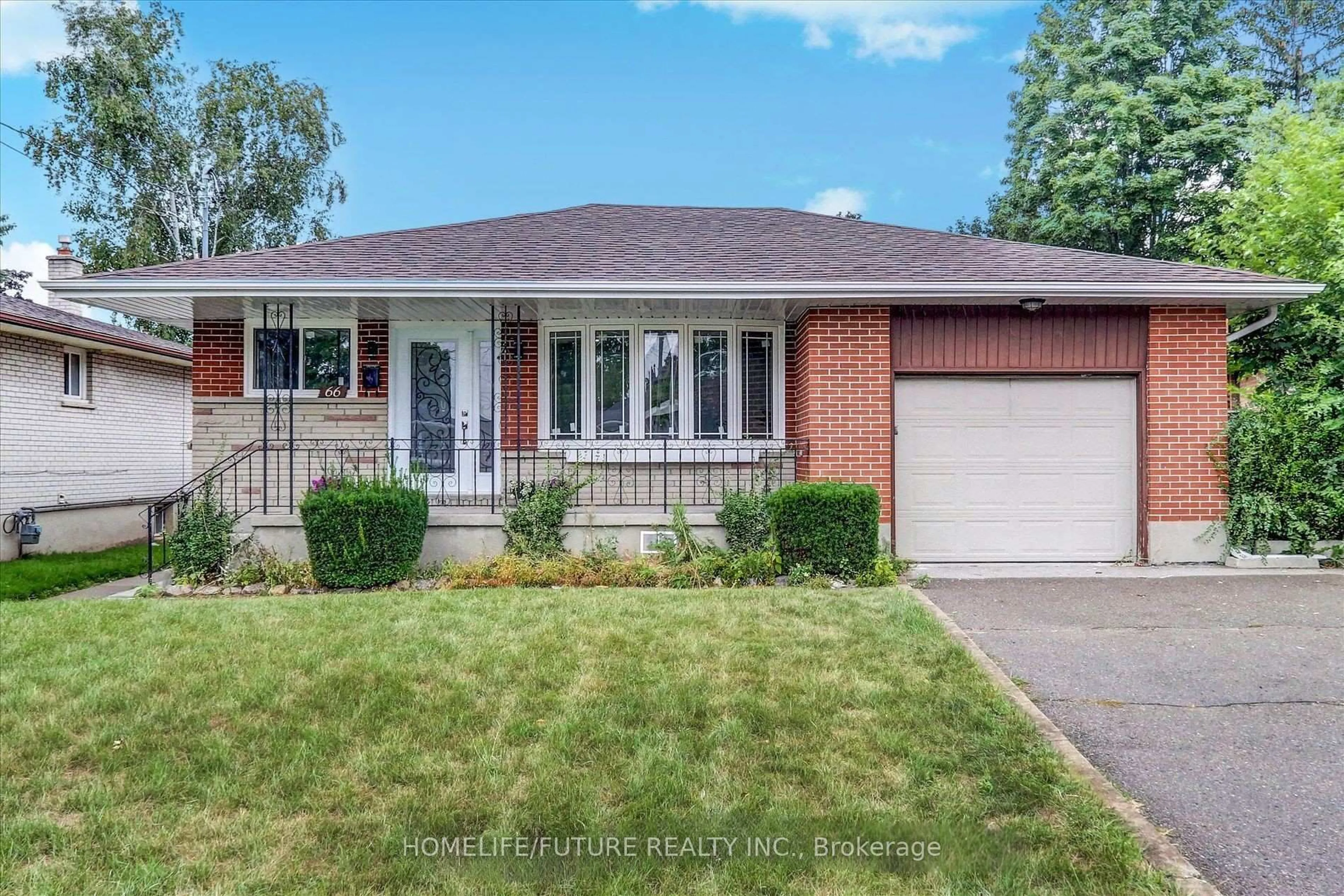 Home with brick exterior material, street for 66 Valdez Crt, Oshawa Ontario L1J 5W9