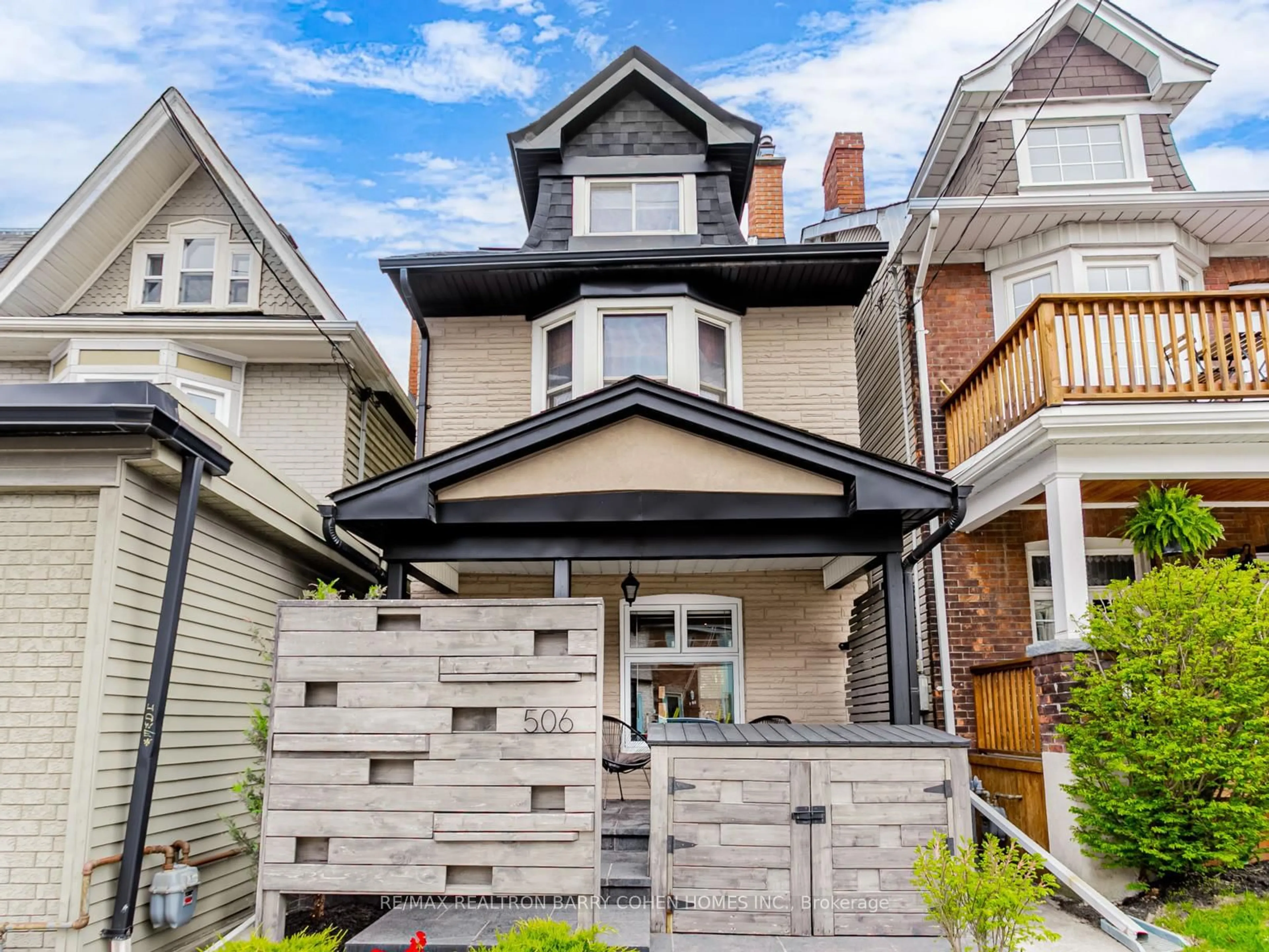 Home with brick exterior material, street for 506 Pape Ave, Toronto Ontario M4K 3R2
