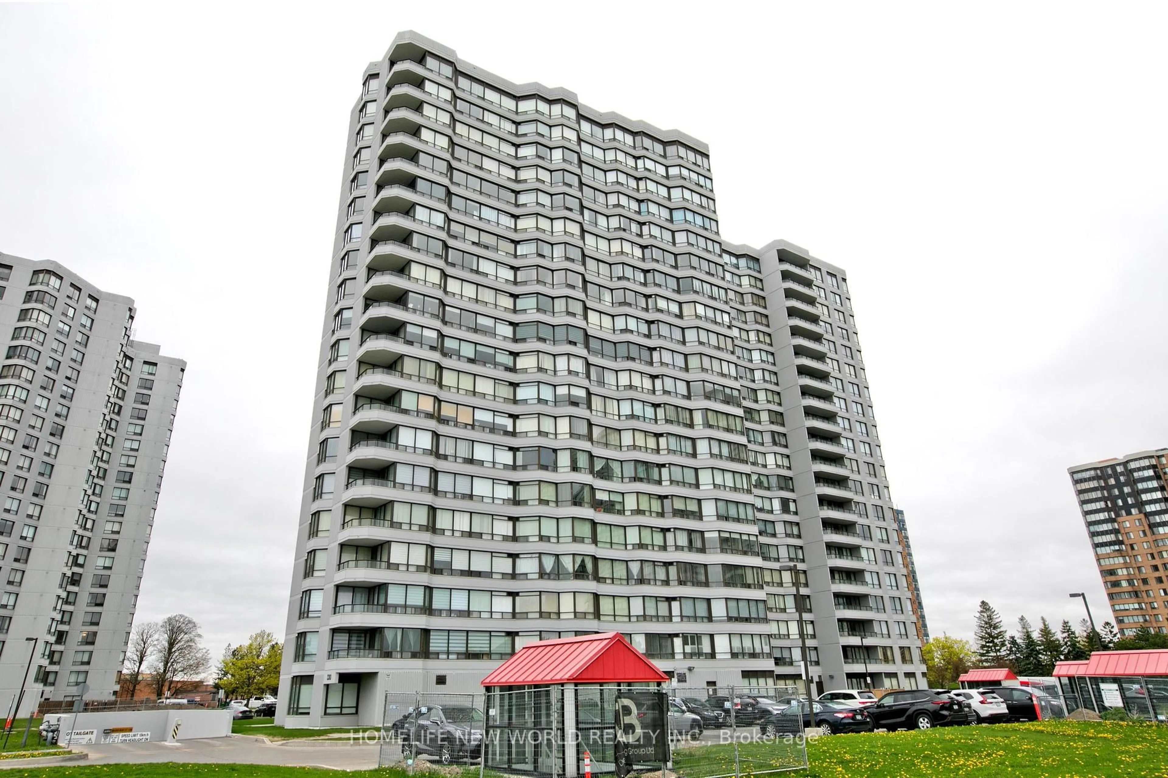 Patio, building for 330 Alton Towers Circ #1609, Toronto Ontario M1V 5H3