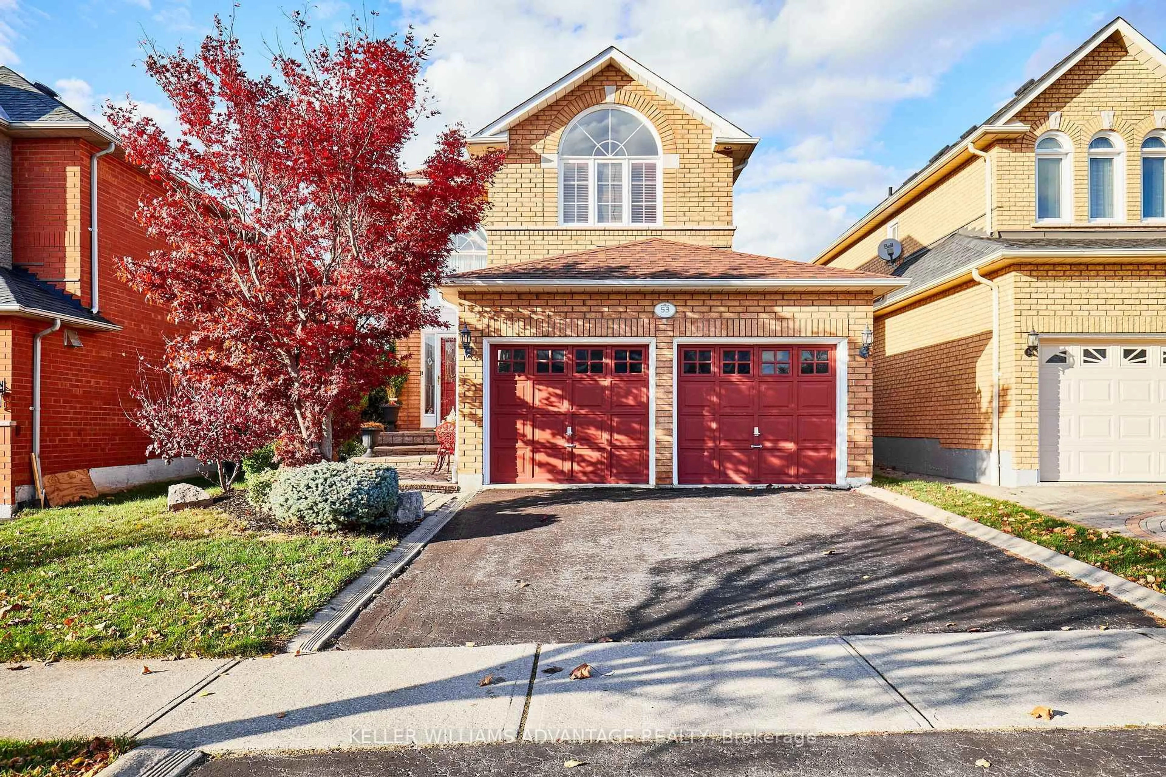Home with brick exterior material, street for 53 Gill Cres, Ajax Ontario L1T 5A6