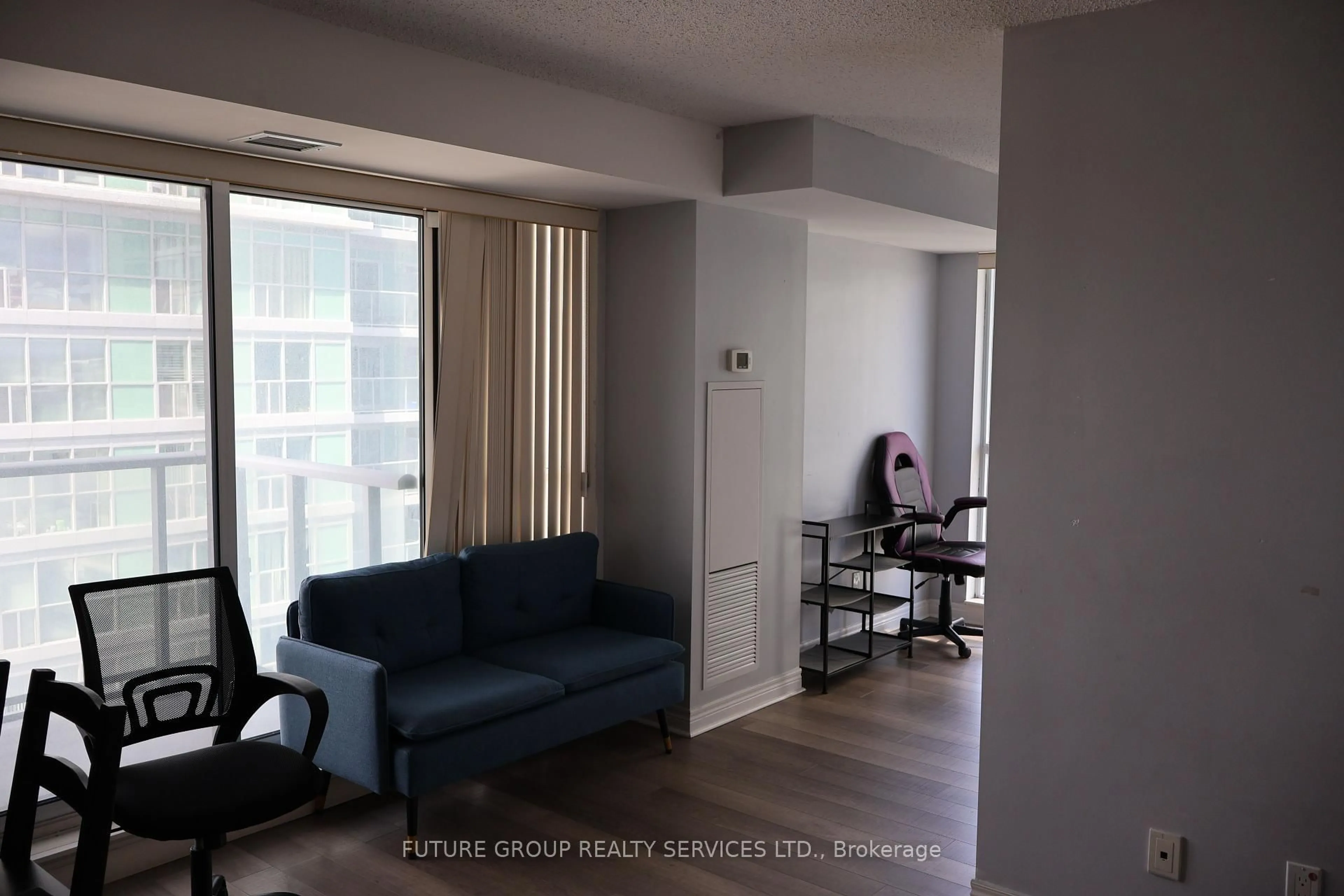 Living room with furniture, floor is not visible for 50 Town Centre Crt #1504, Toronto Ontario M1P 0A9