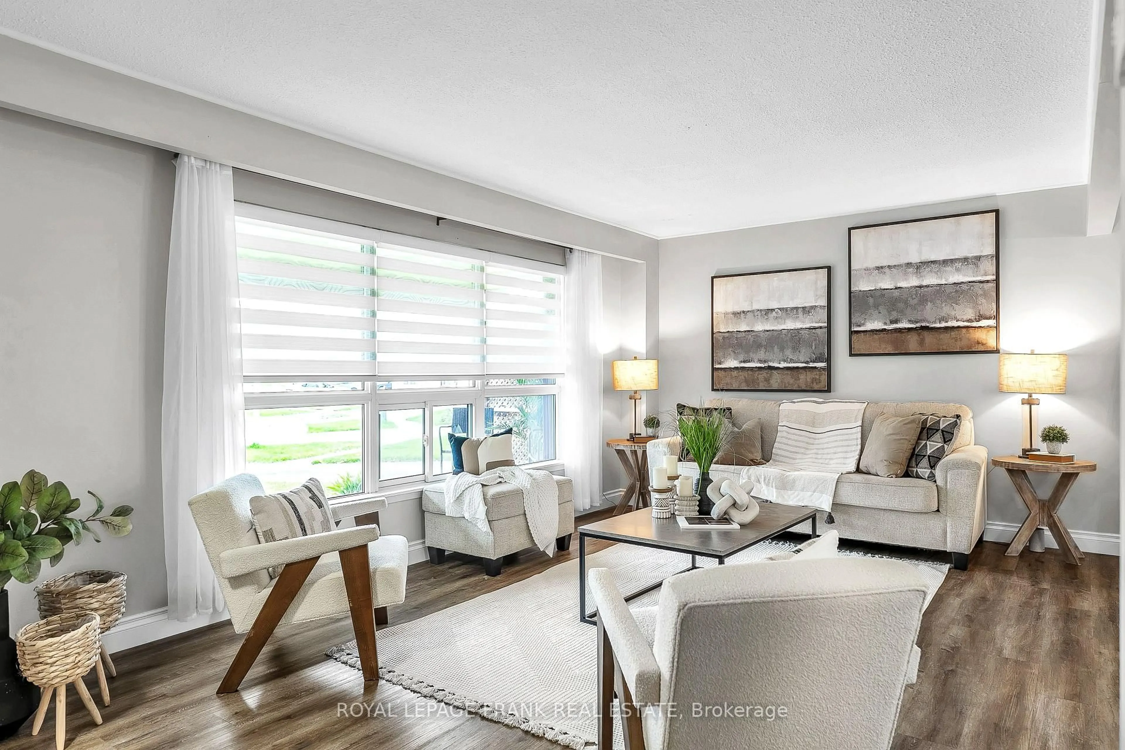 Living room with furniture, unknown for 34 Roser Cres, Clarington Ontario L1C 3N8