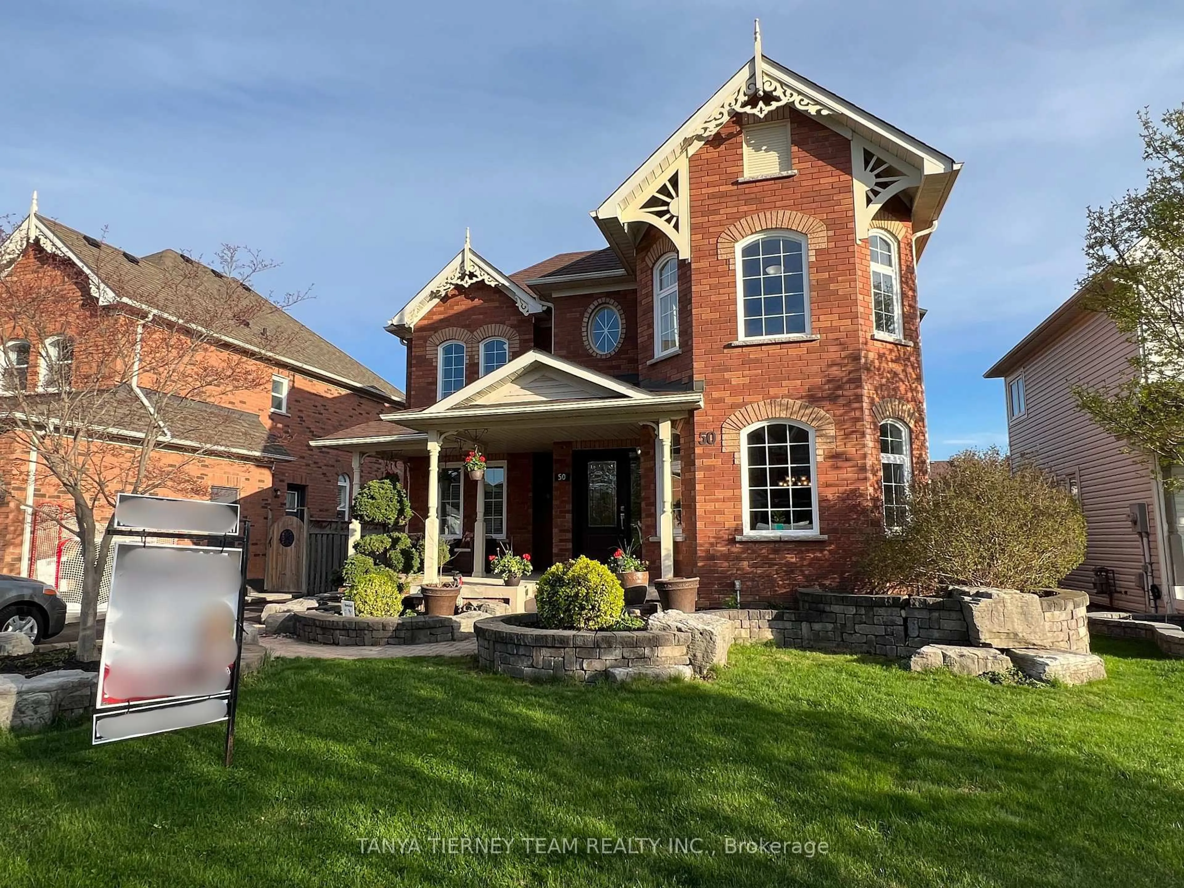 Home with brick exterior material, street for 50 McBeth Pl, Whitby Ontario L1M 1E7