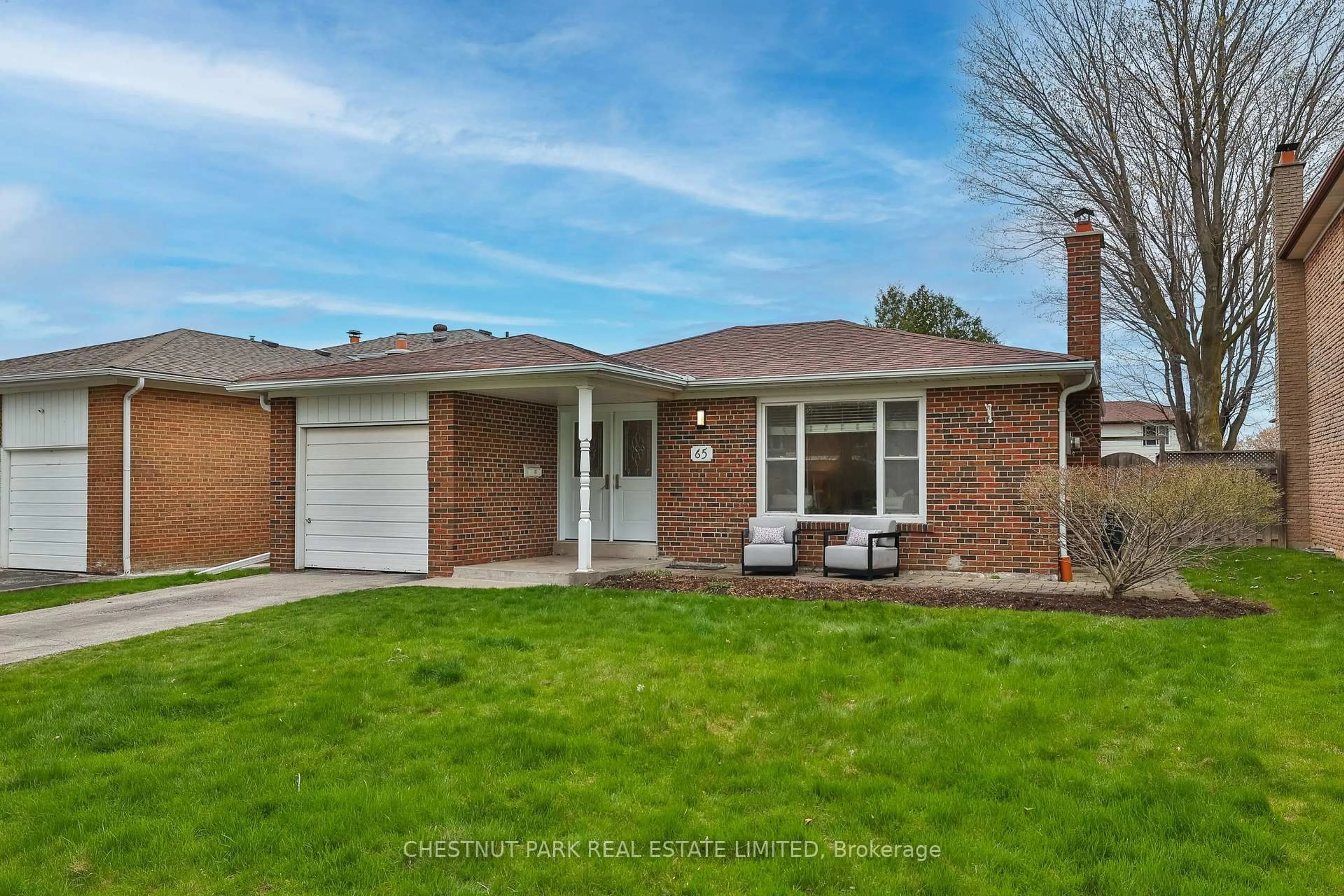 Home with brick exterior material, street for 65 Ovendon Sq, Toronto Ontario M1S 2M4