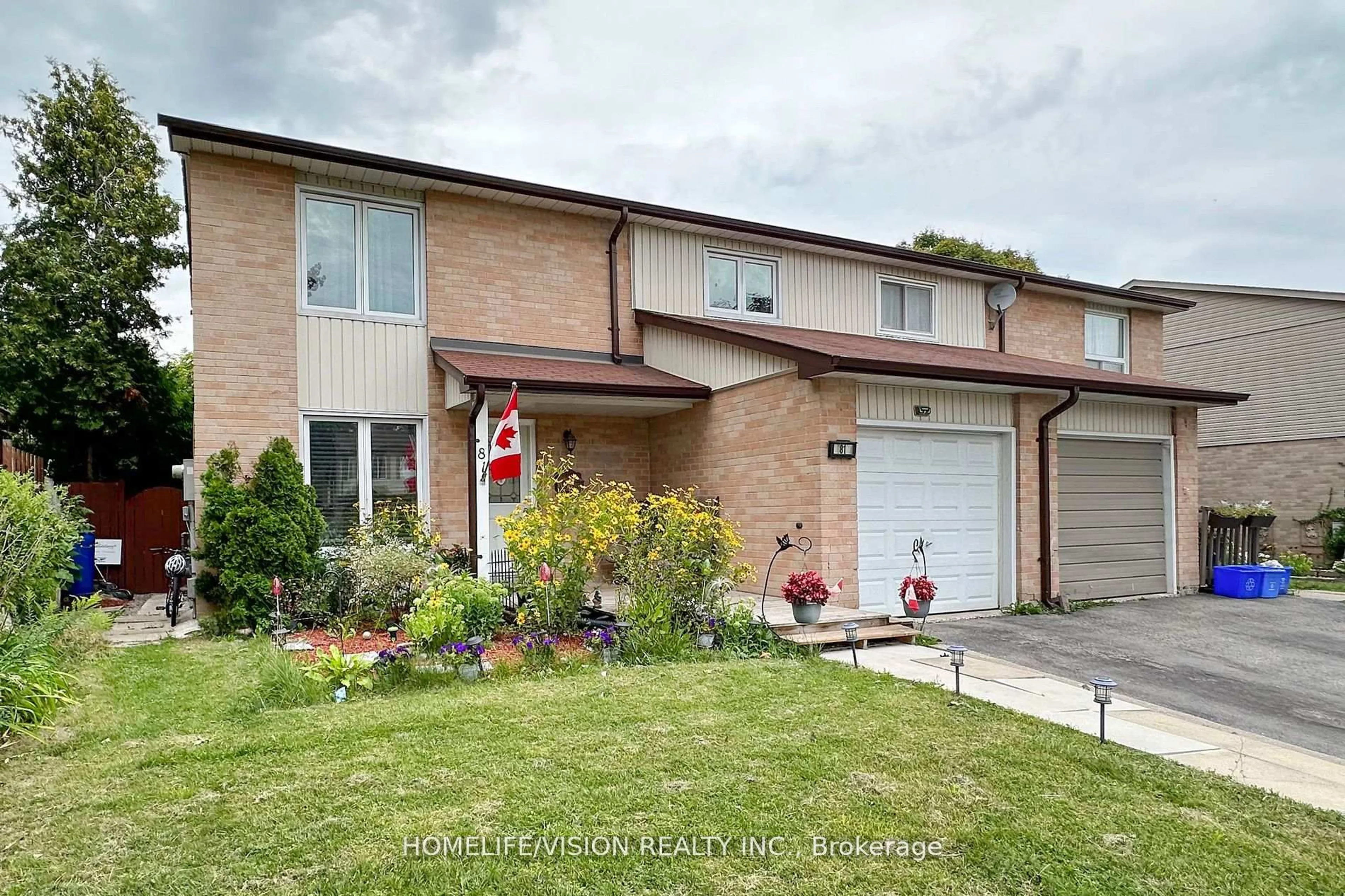 Home with brick exterior material, street for 81 Doreen Cres, Clarington Ontario L1C 3W6