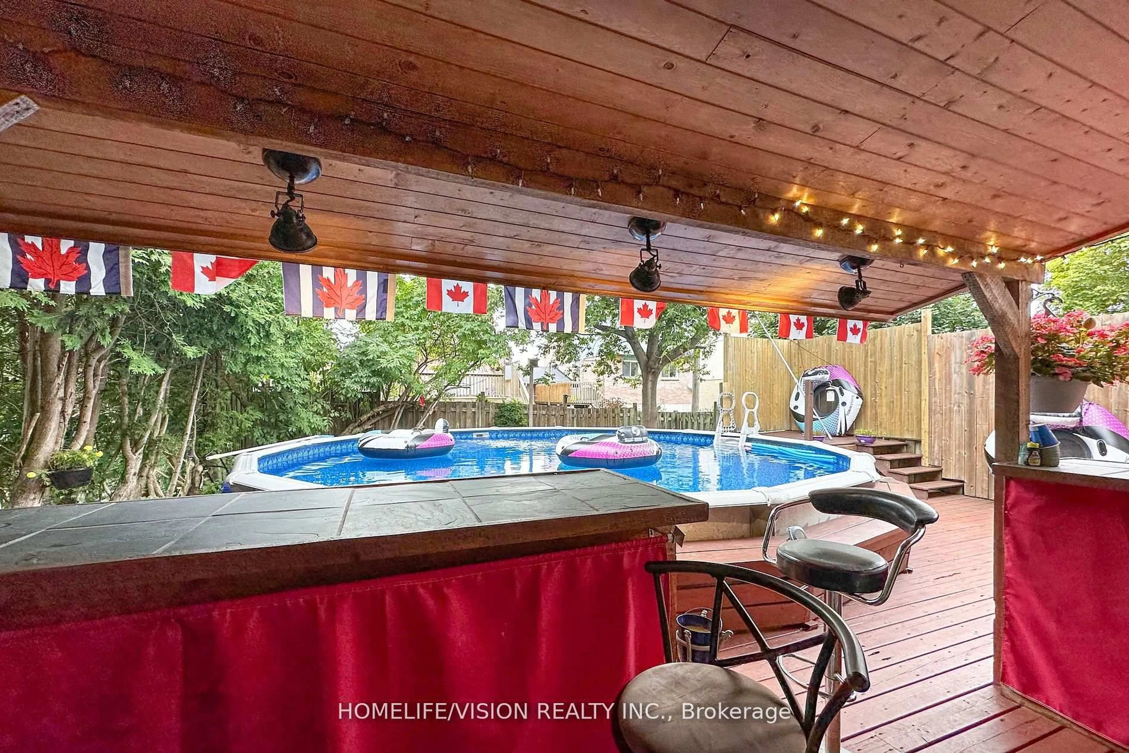 Pool for 81 Doreen Cres, Clarington Ontario L1C 3W6