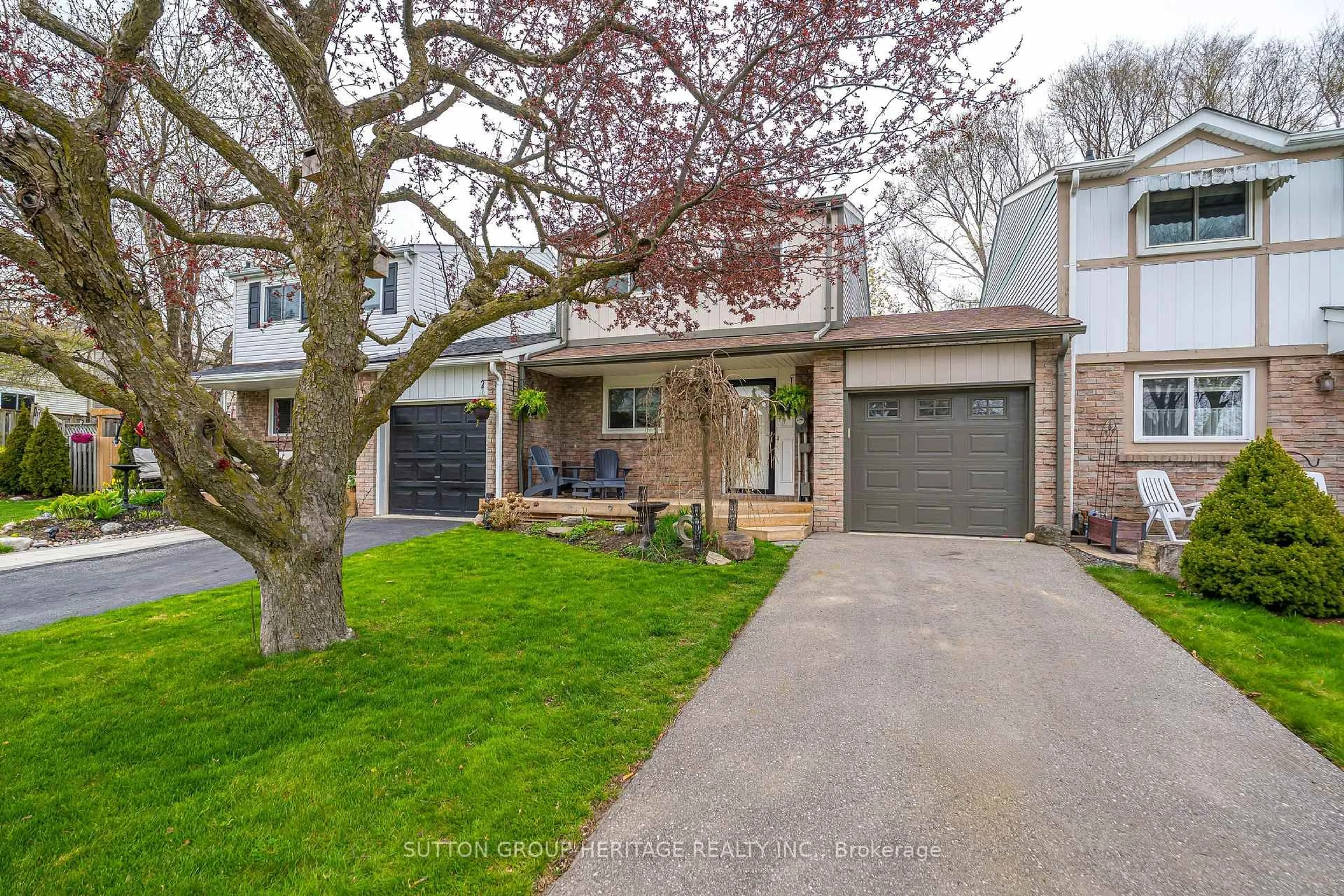 Home with brick exterior material, street for 44 Banner Cres, Ajax Ontario L1S 3S9