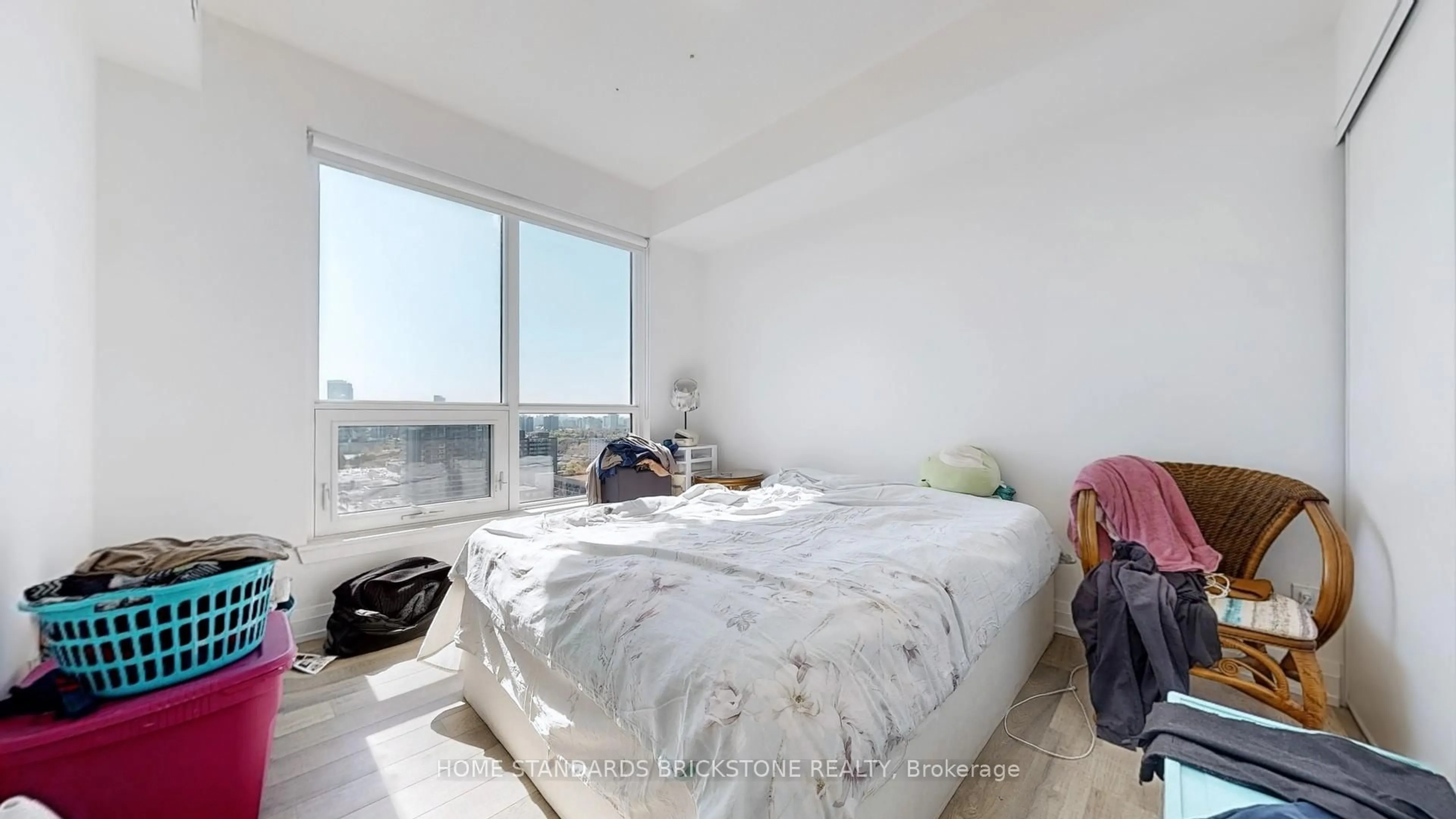 Bedroom with bed, unknown for 3121 sheppard Ave #2005, Toronto Ontario M1T 3J7
