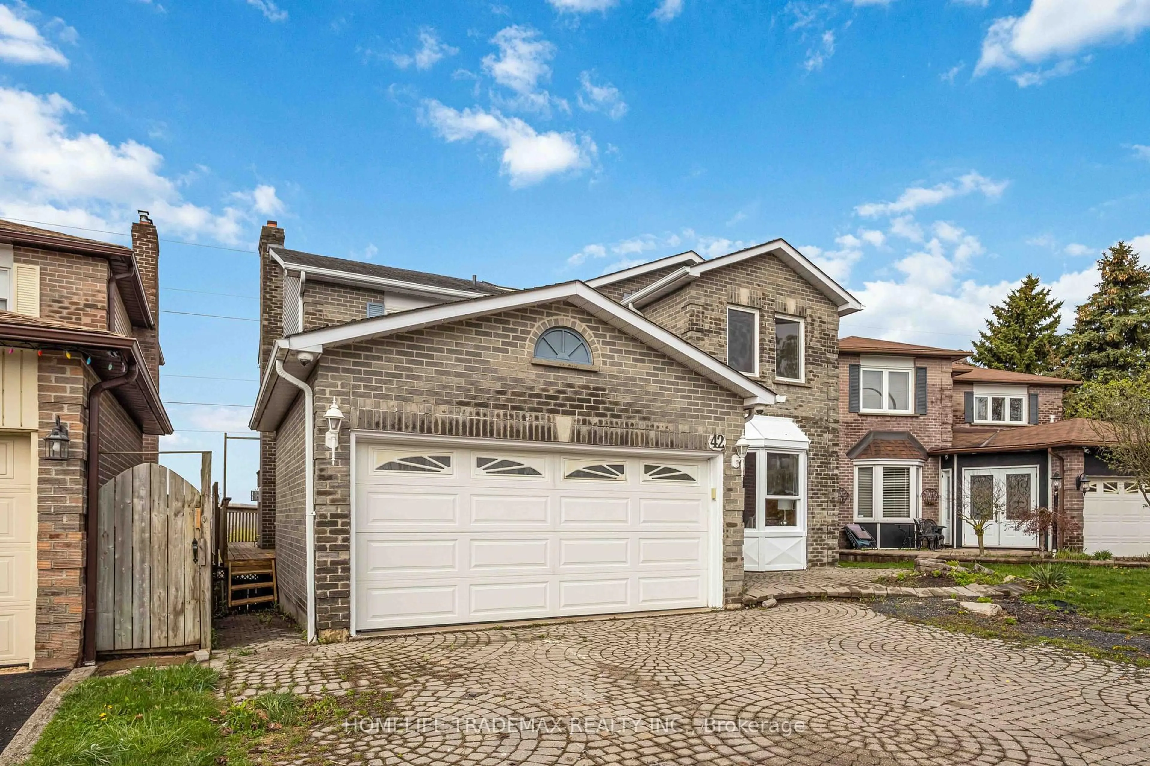 Home with brick exterior material, street for 42 Long Dr, Whitby Ontario L1N 8E4