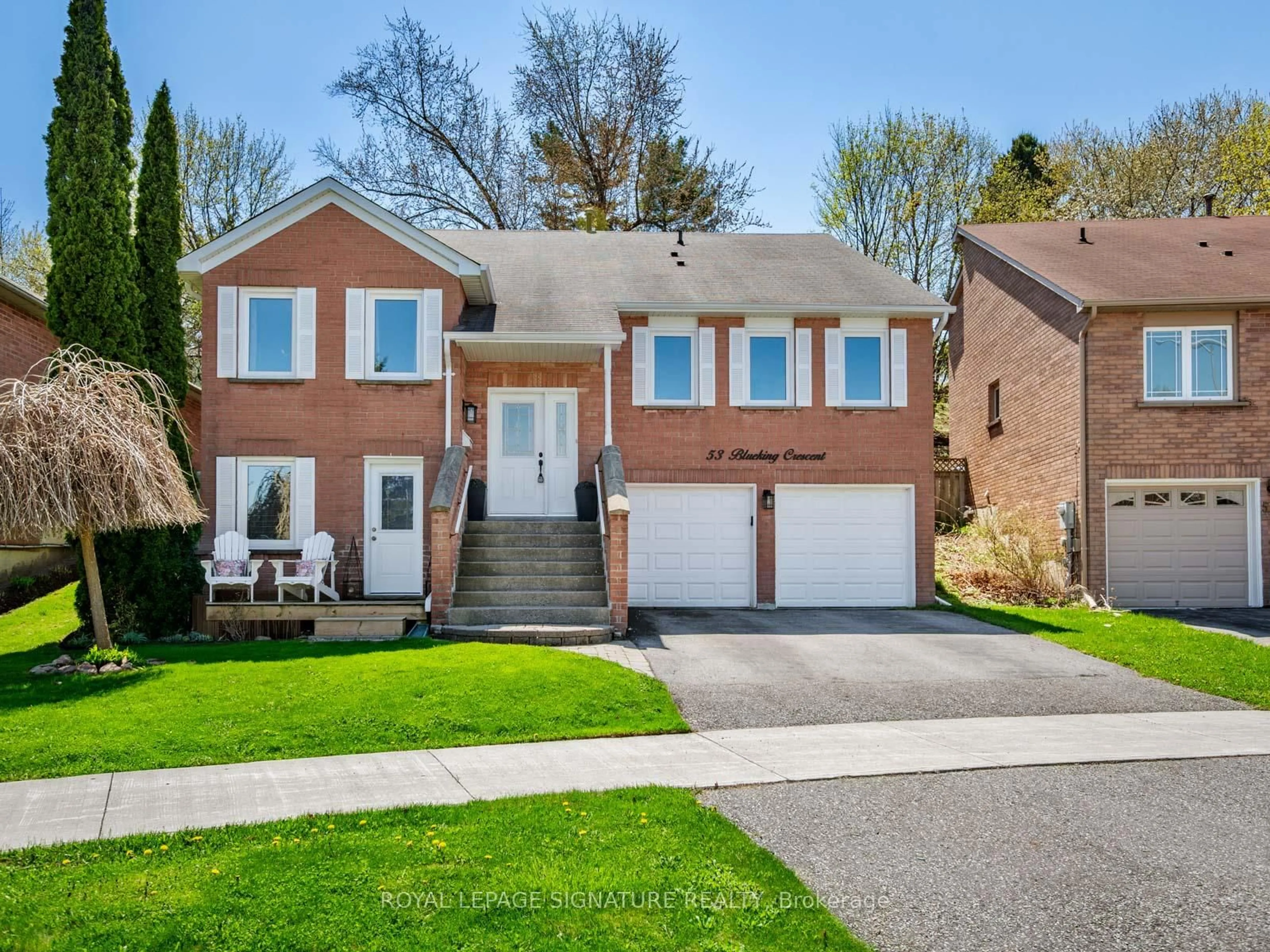 Home with brick exterior material, street for 53 Blueking Cres, Toronto Ontario M1C 4M8