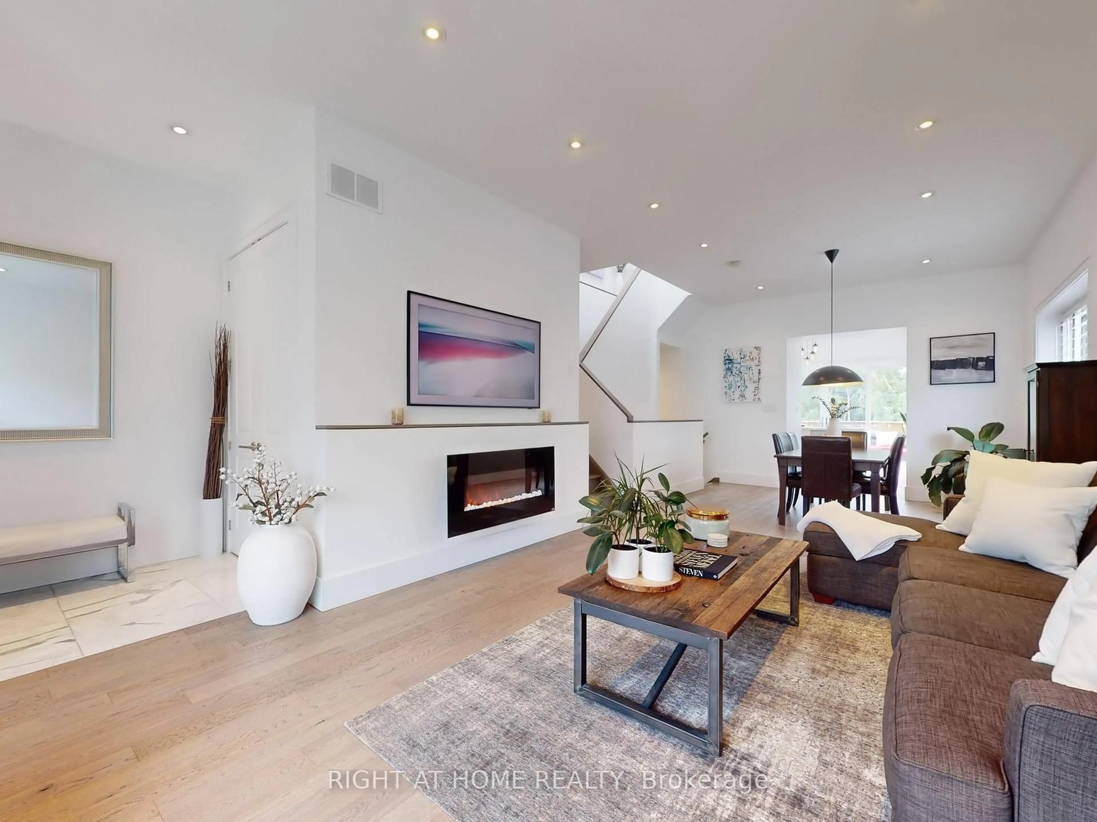 Living room with furniture, unknown for 77 Leroy Ave, Toronto Ontario M4J 4G9
