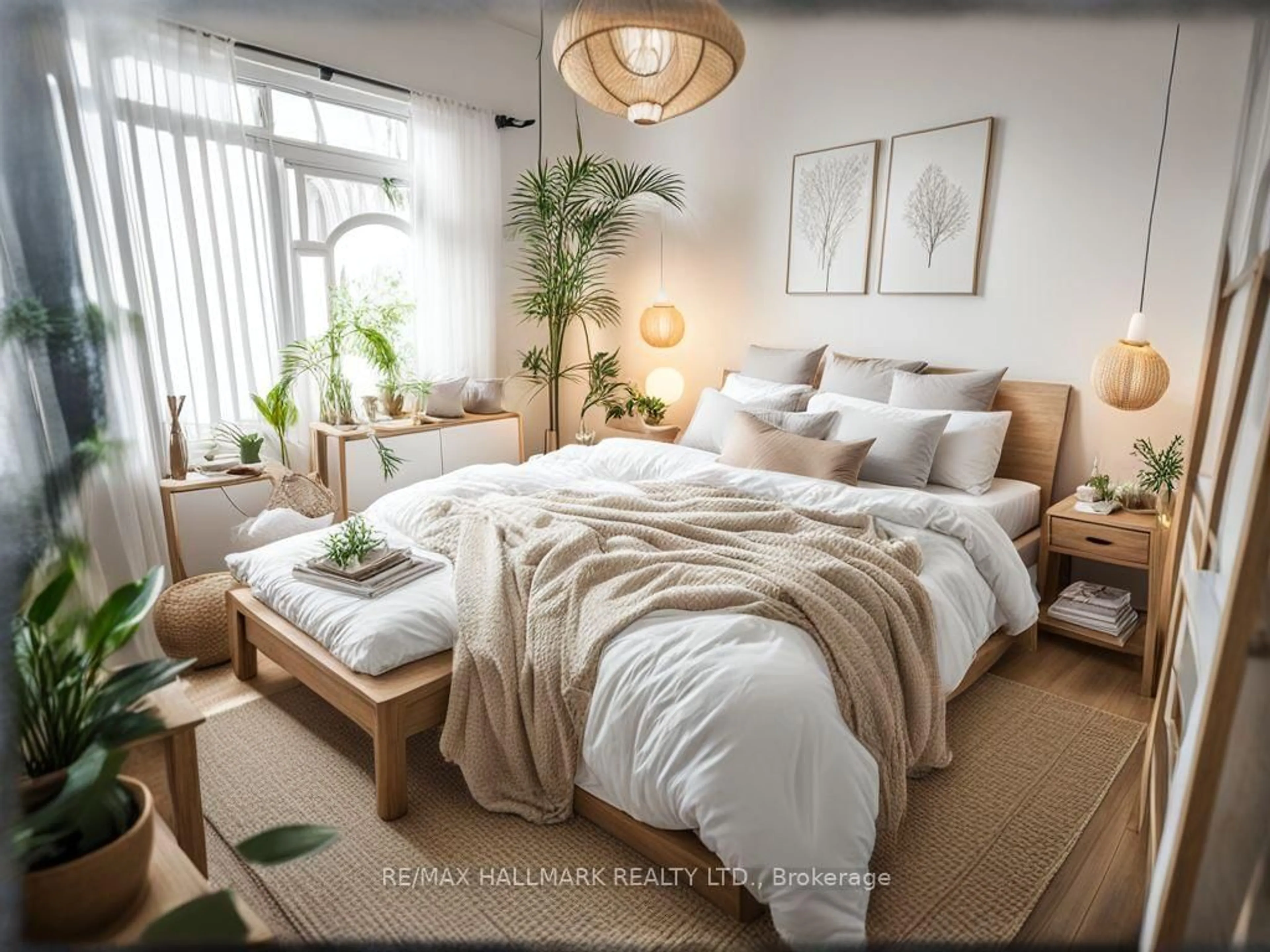 Bedroom with bed, unknown for 25 Town Centre Crt #2010, Toronto Ontario M1P 0B4