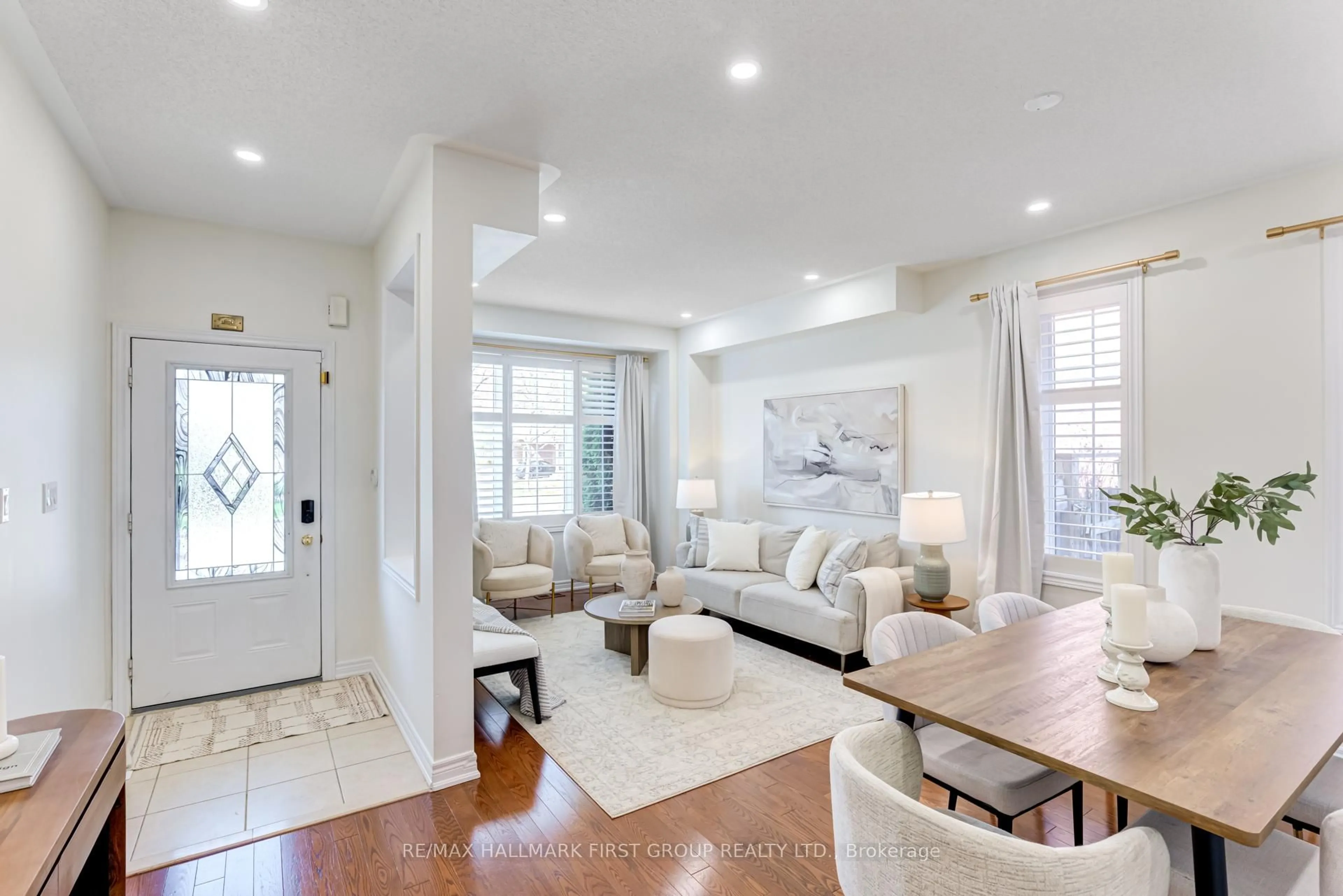 Living room with furniture, unknown for 74 Brandwood Sq, Ajax Ontario L1Z 2B9