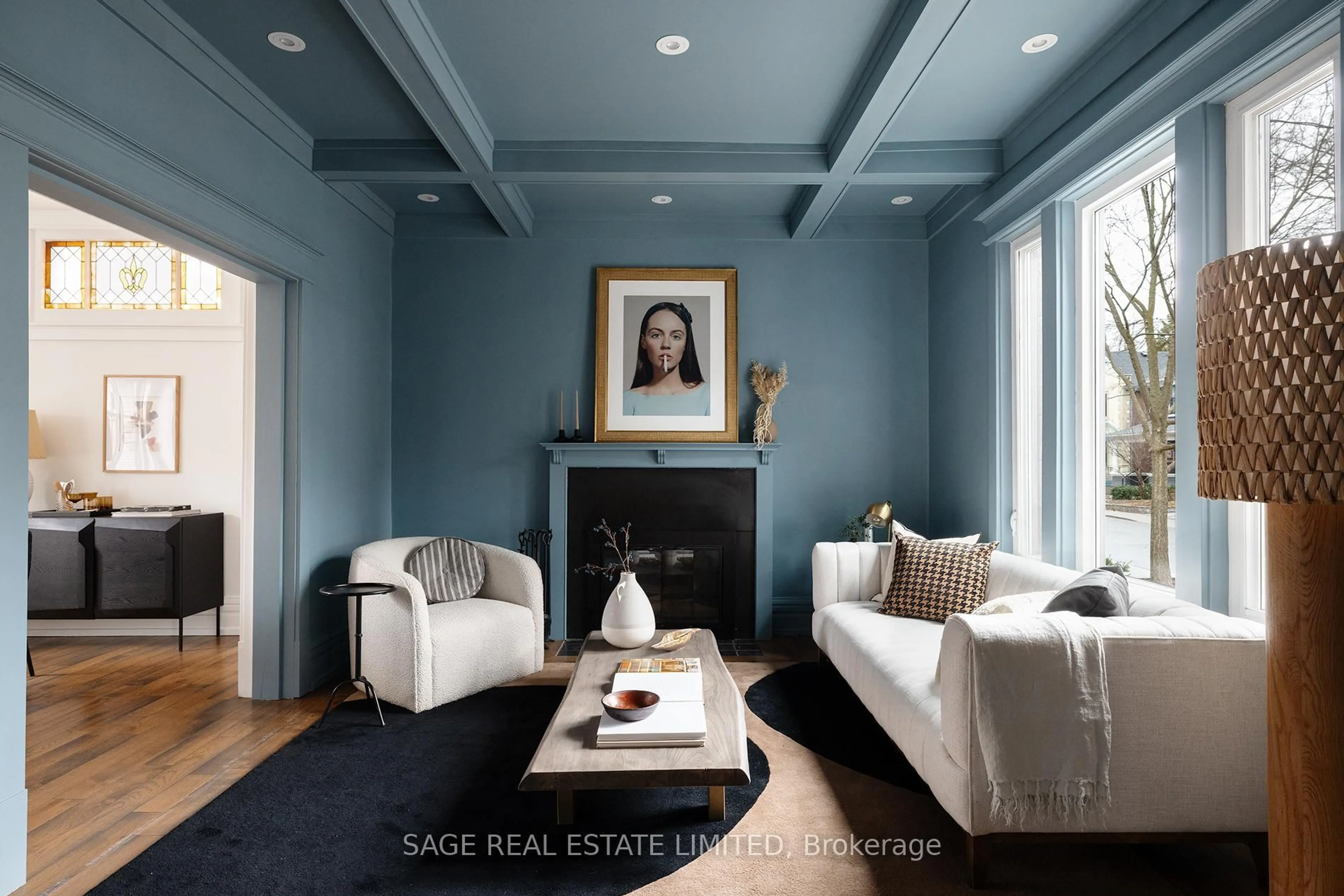 Living room with furniture, unknown for 22 Bellefair Ave, Toronto Ontario M4L 3T8