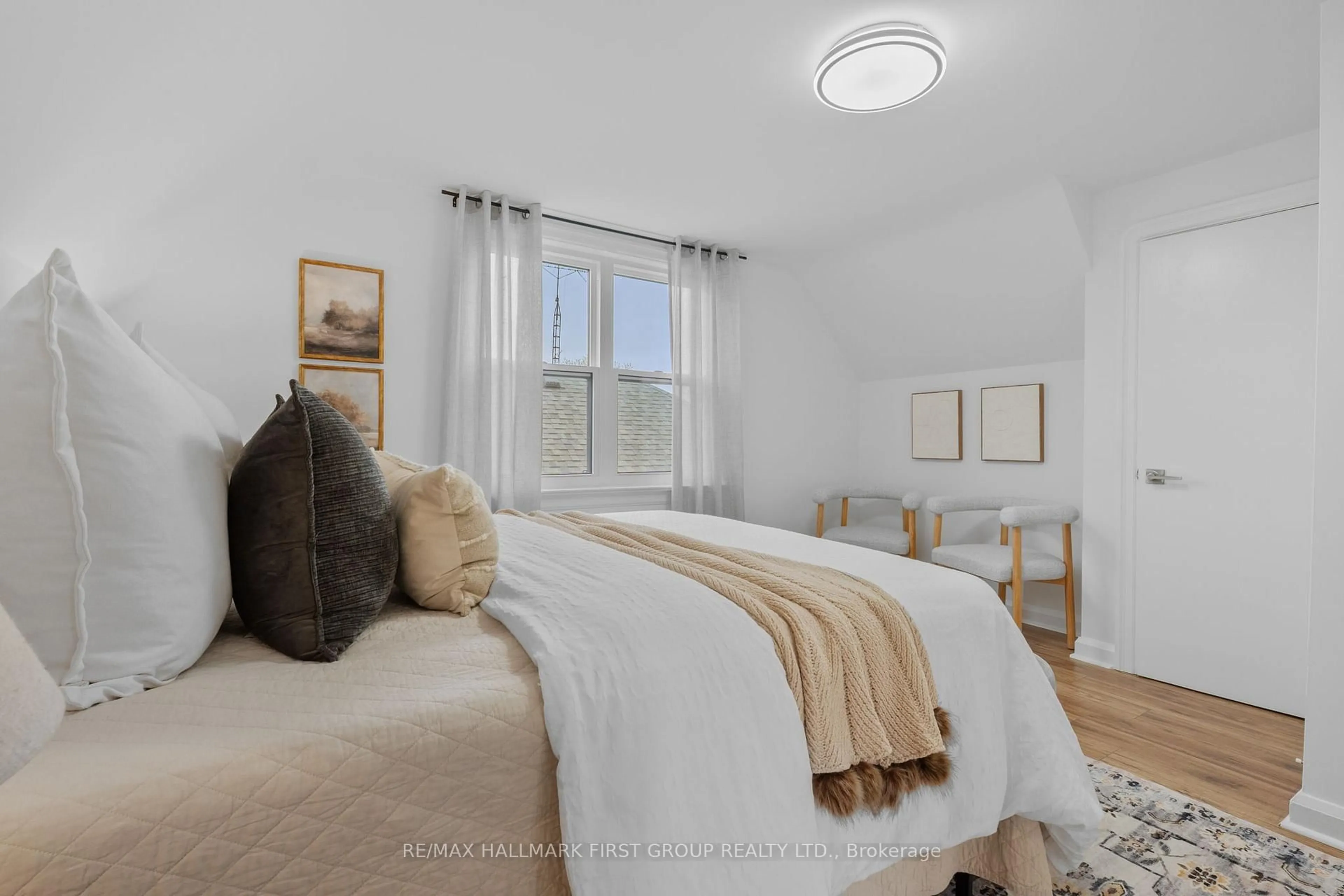 Bedroom with bed, unknown for 480 Eulalie Ave, Oshawa Ontario L1H 2C7