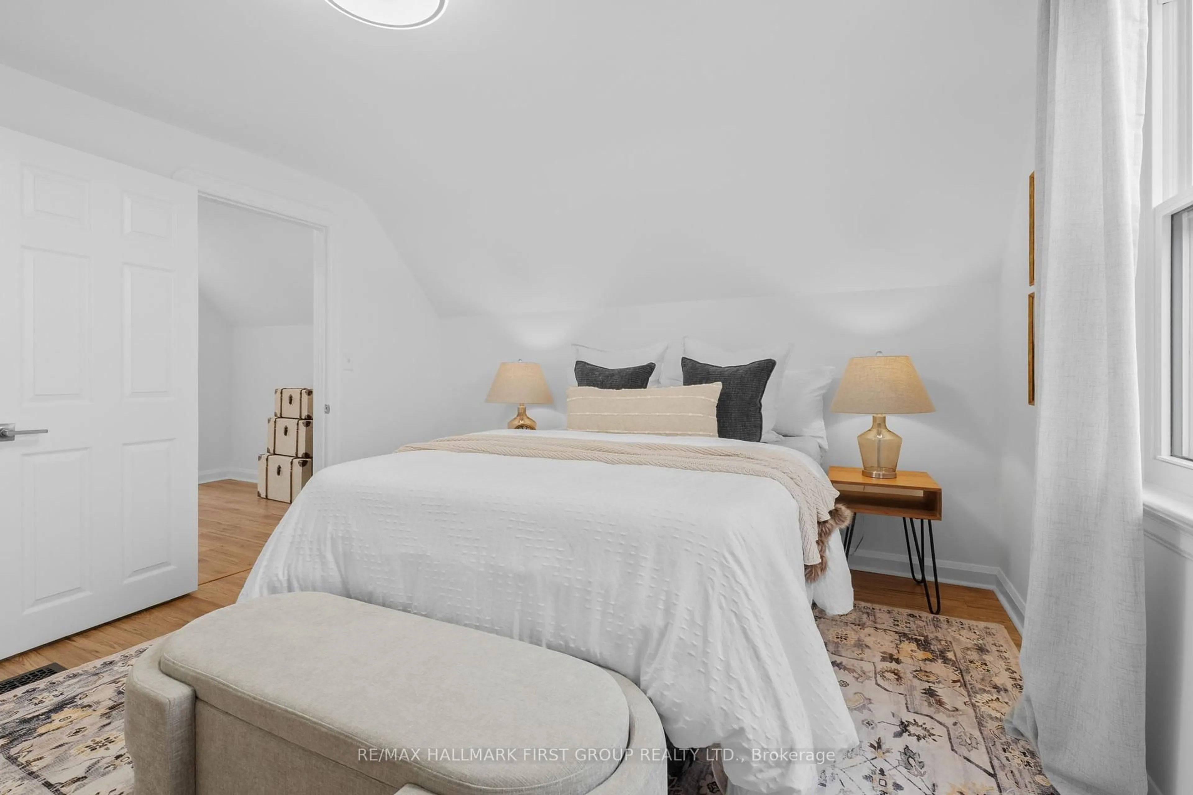 Bedroom with bed, unknown for 480 Eulalie Ave, Oshawa Ontario L1H 2C7