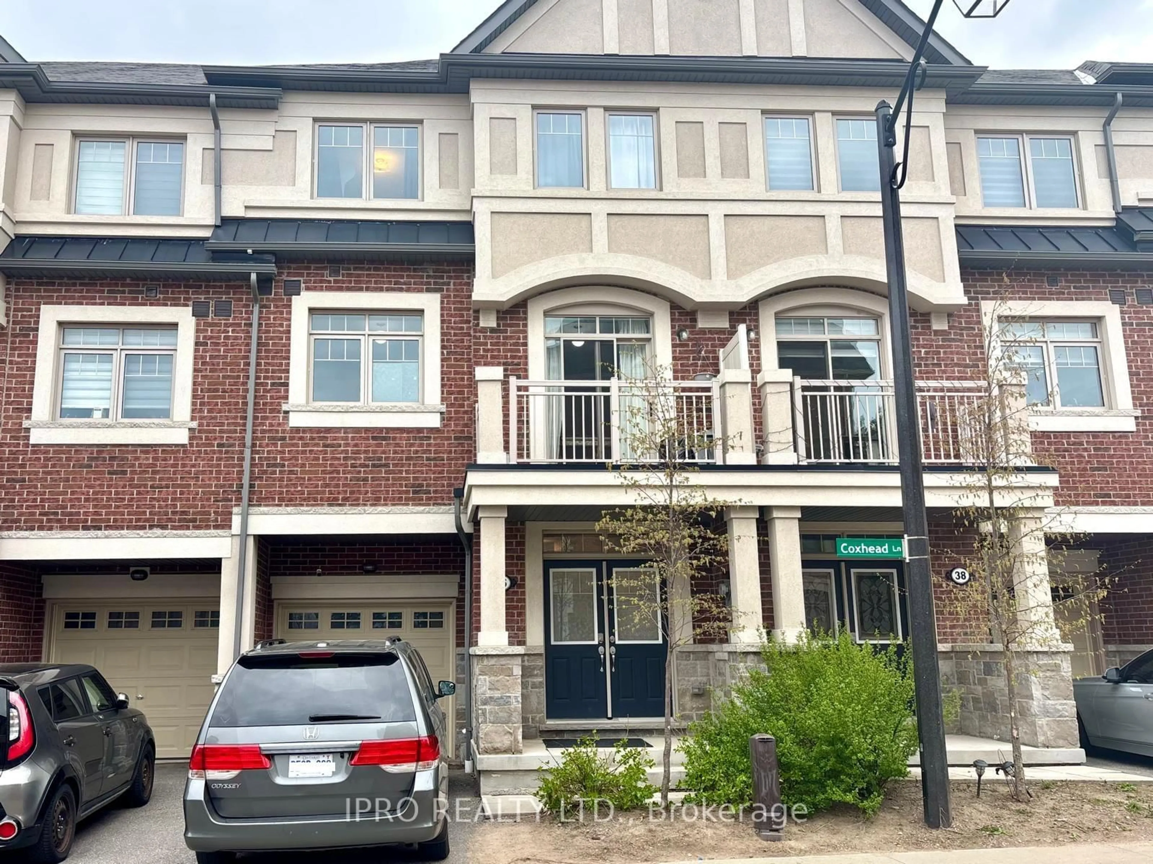 Home with brick exterior material, street for 36 Coxhead Lane, Ajax Ontario L1T 0P4