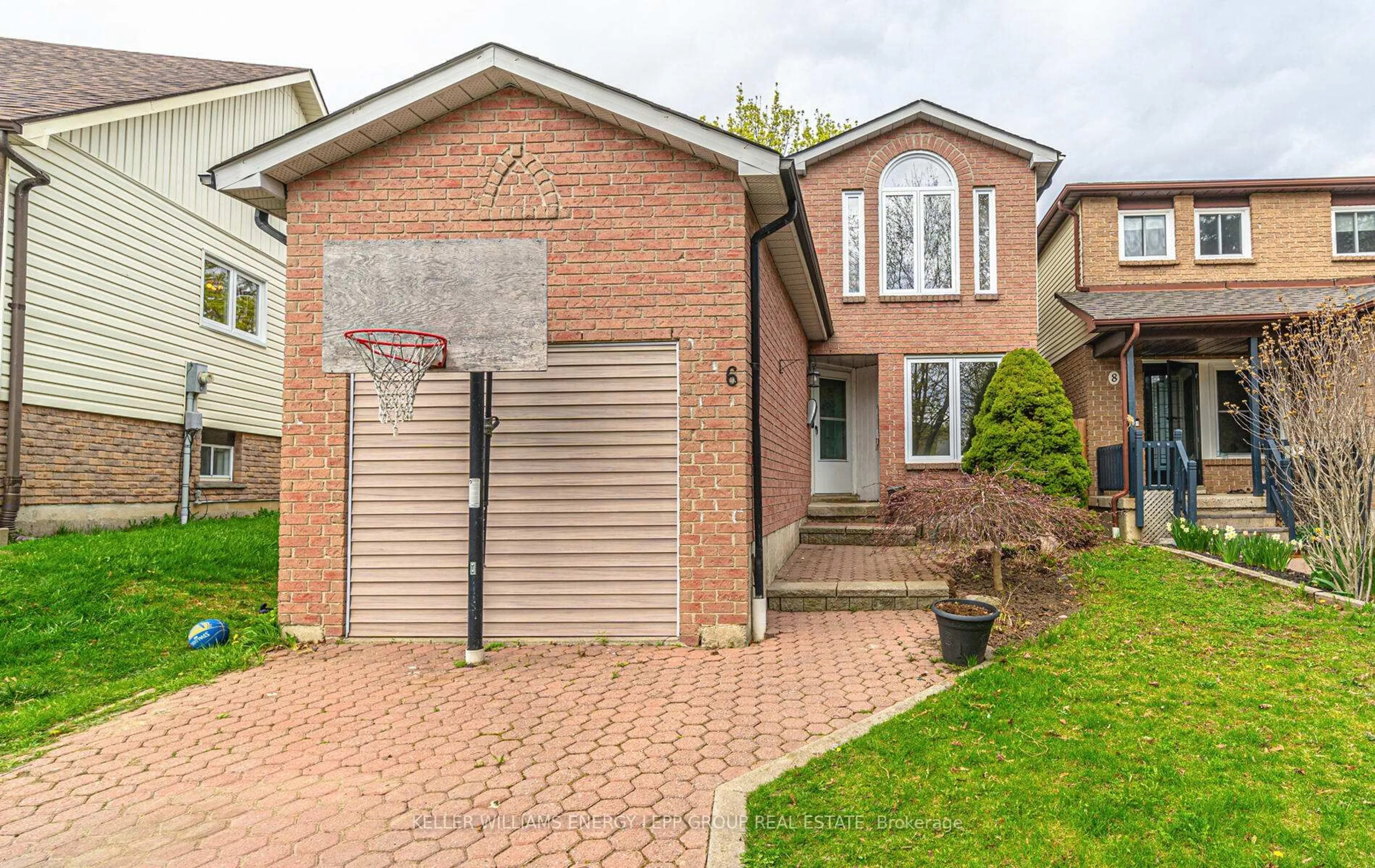 Home with brick exterior material, street for 6 Goldring Dr, Whitby Ontario L1P 1C1