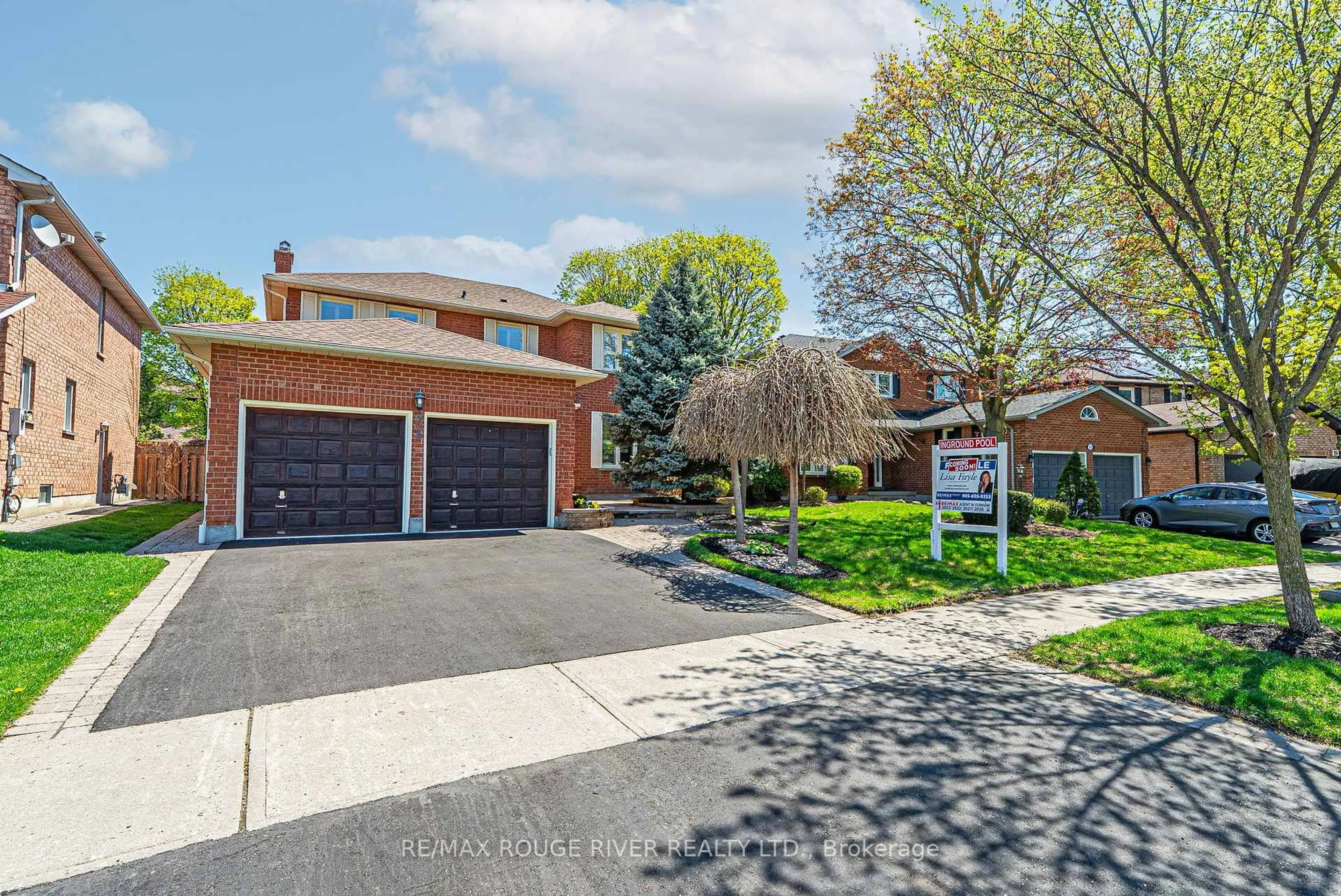 Home with brick exterior material, street for 23 William Stephenson Dr, Whitby Ontario L1N 8K5
