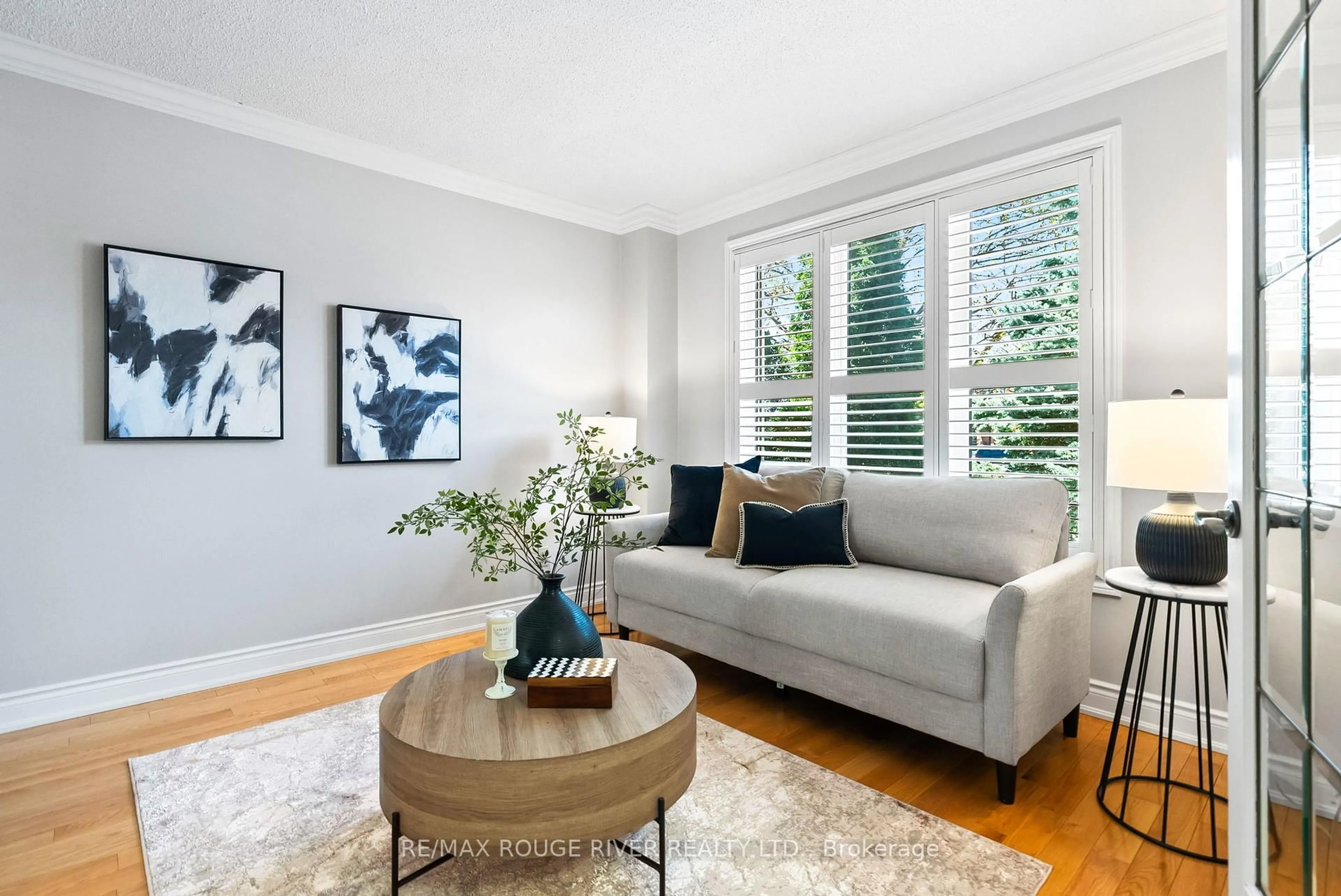 Living room with furniture, unknown for 23 William Stephenson Dr, Whitby Ontario L1N 8K5