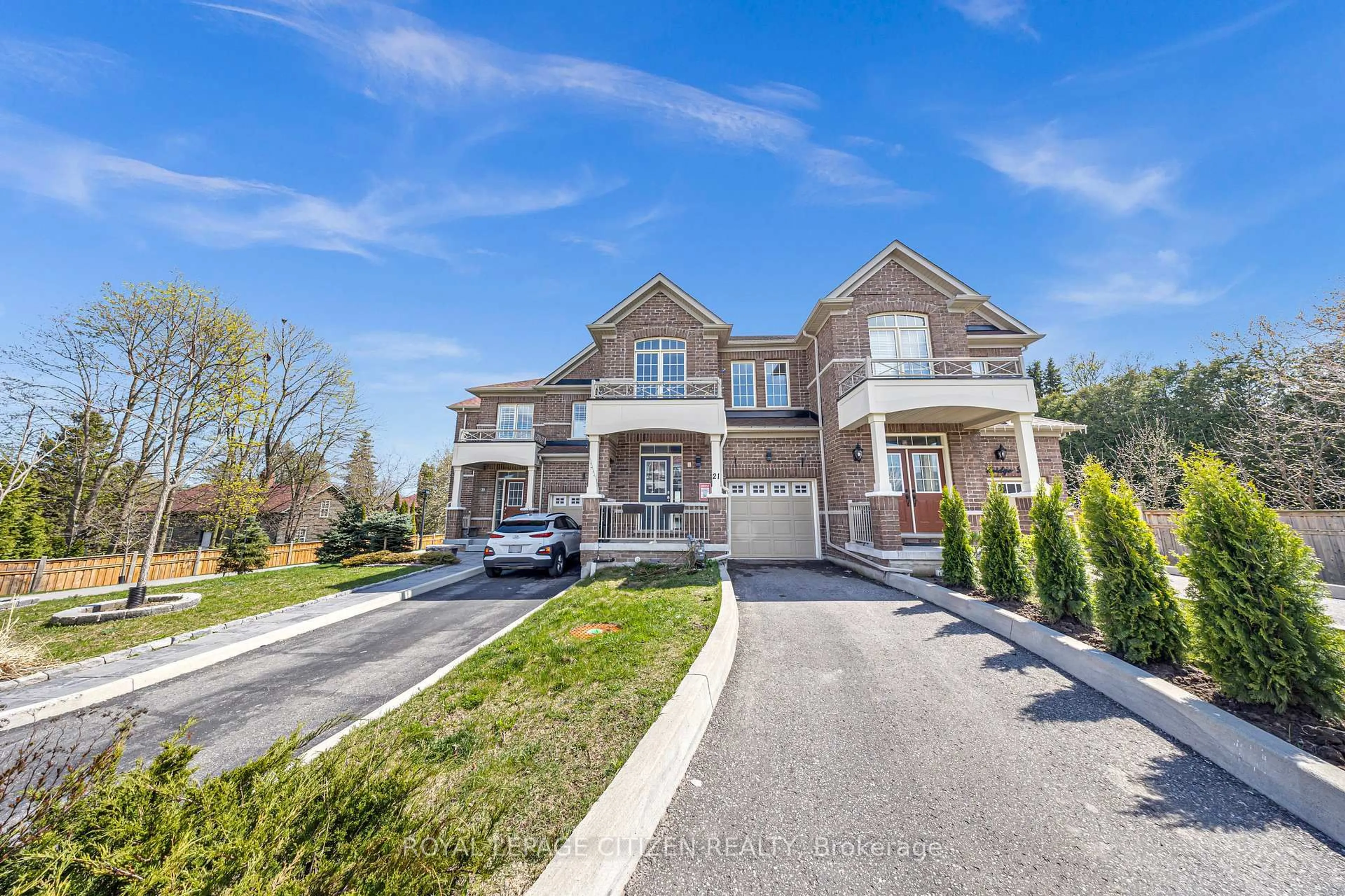 Home with brick exterior material, street for 21 Aldridge Lane, Clarington Ontario L1B 0V6