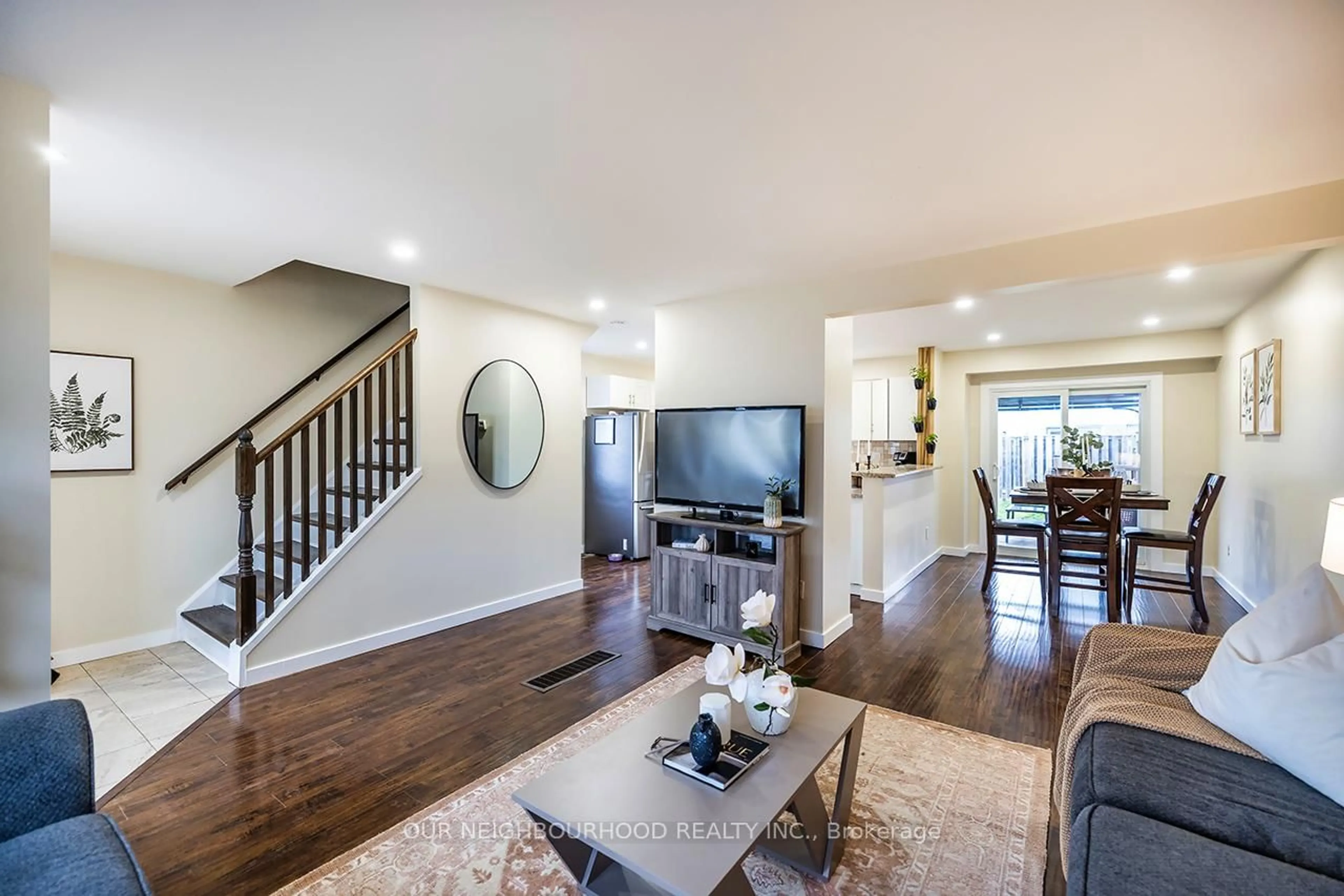 Living room with furniture, unknown for 1458 Fenelon Cres, Oshawa Ontario L1J 6G1