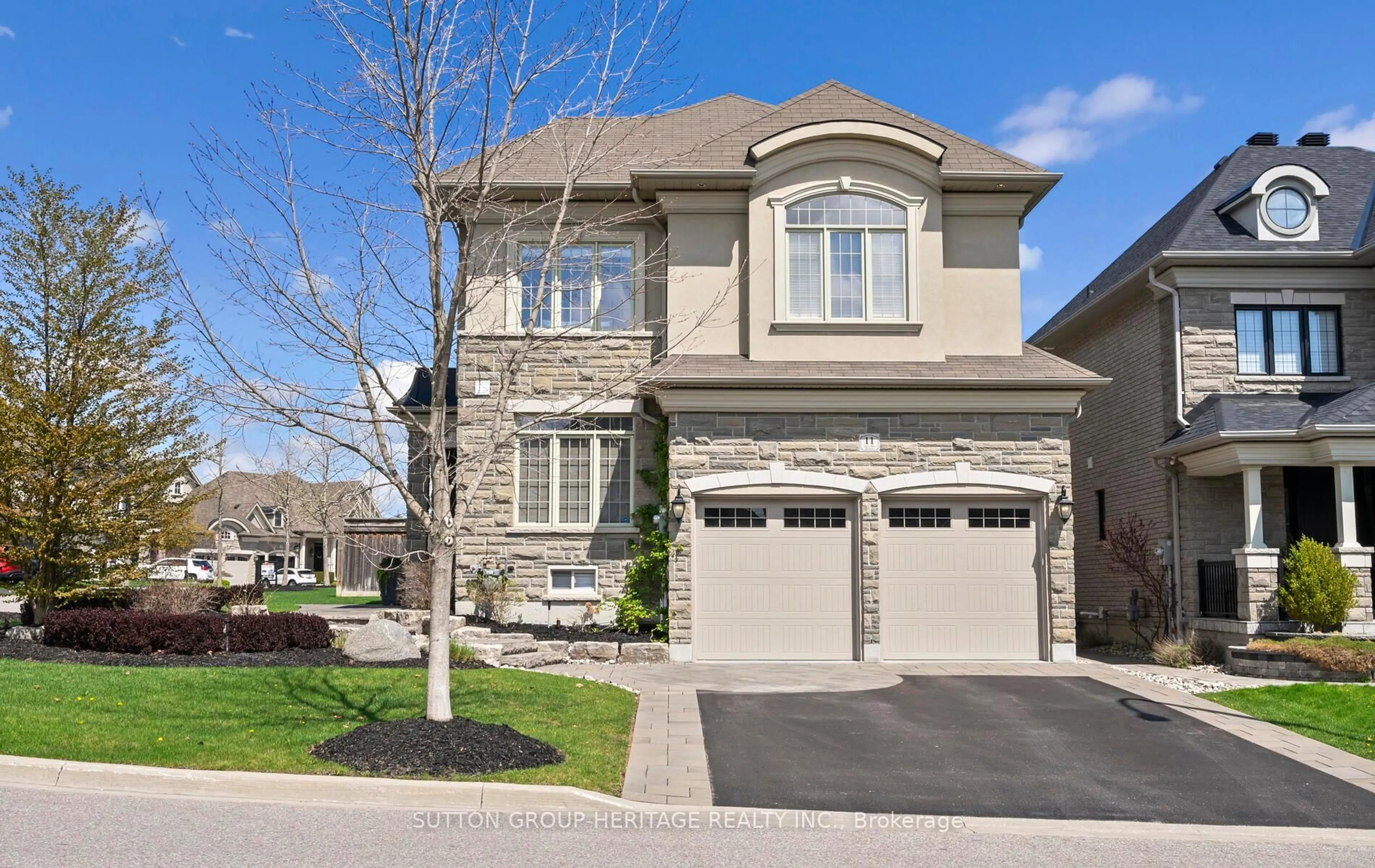 Home with brick exterior material, street for 11 Serene Crt, Whitby Ontario L1R 0L6