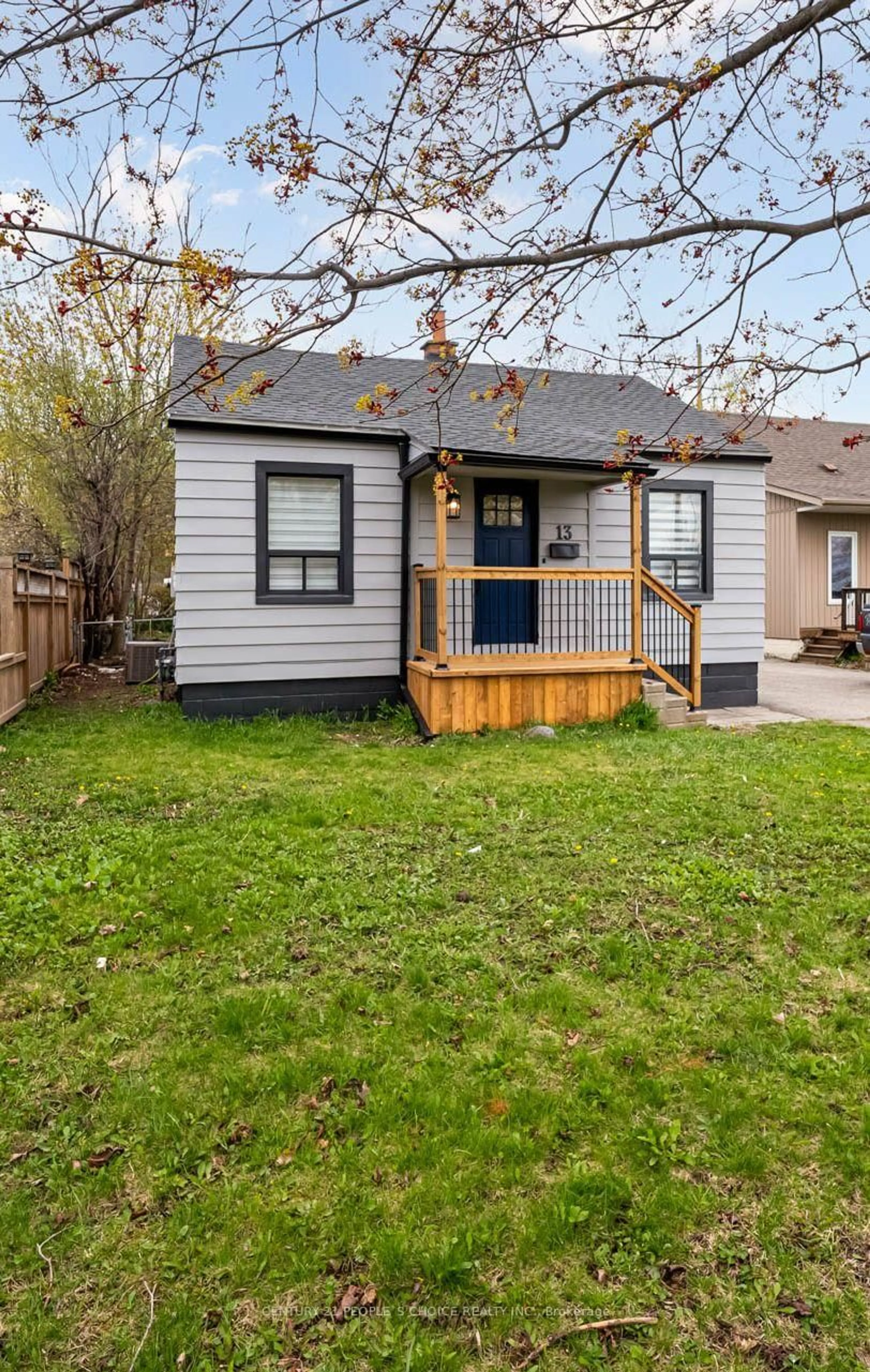 Home with vinyl exterior material, street for 13 Tudor Ave, Ajax Ontario L1S 1Z9