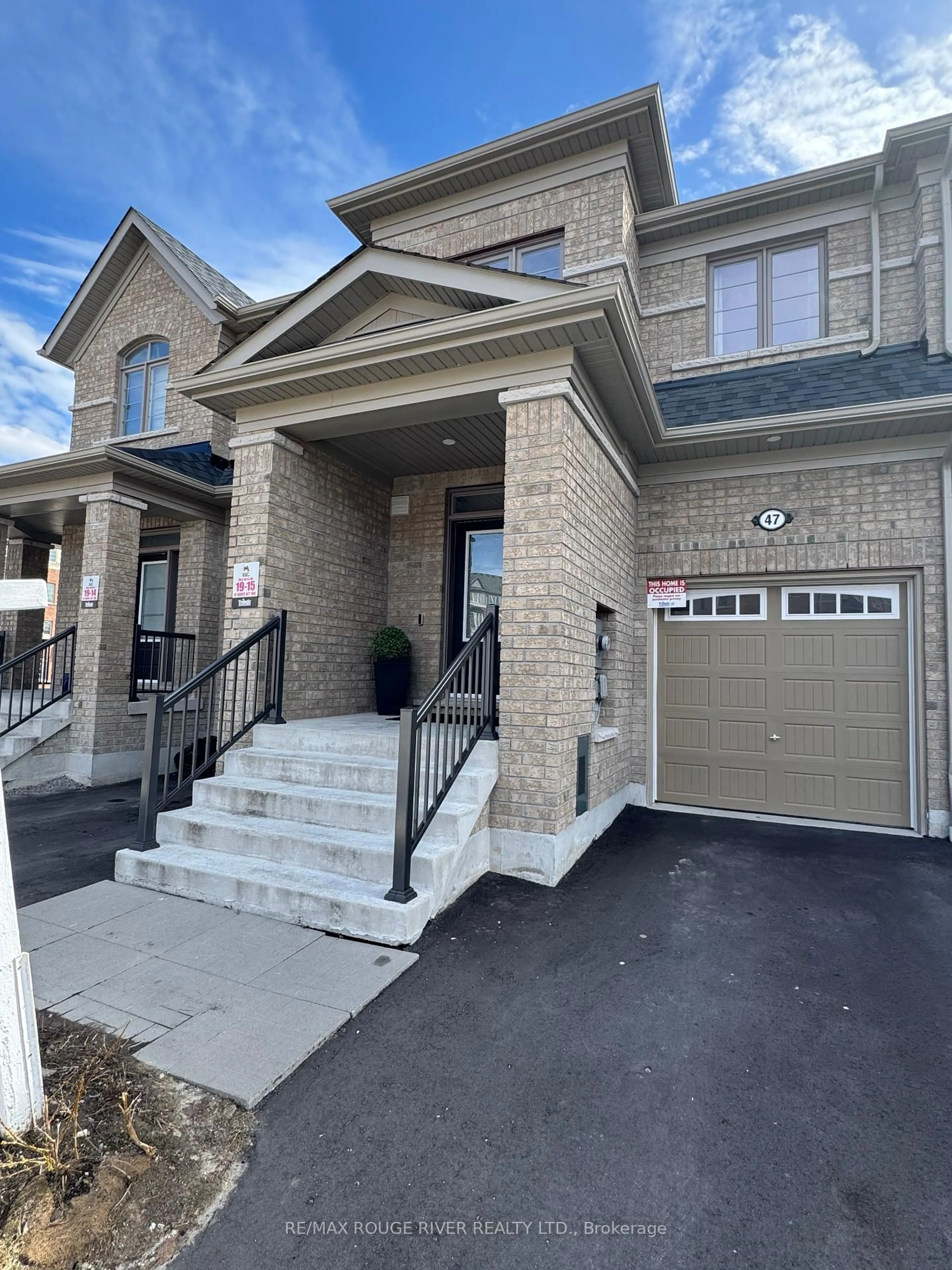 Home with brick exterior material, street for 47 Dance Act Ave, Oshawa Ontario L1L 0K6