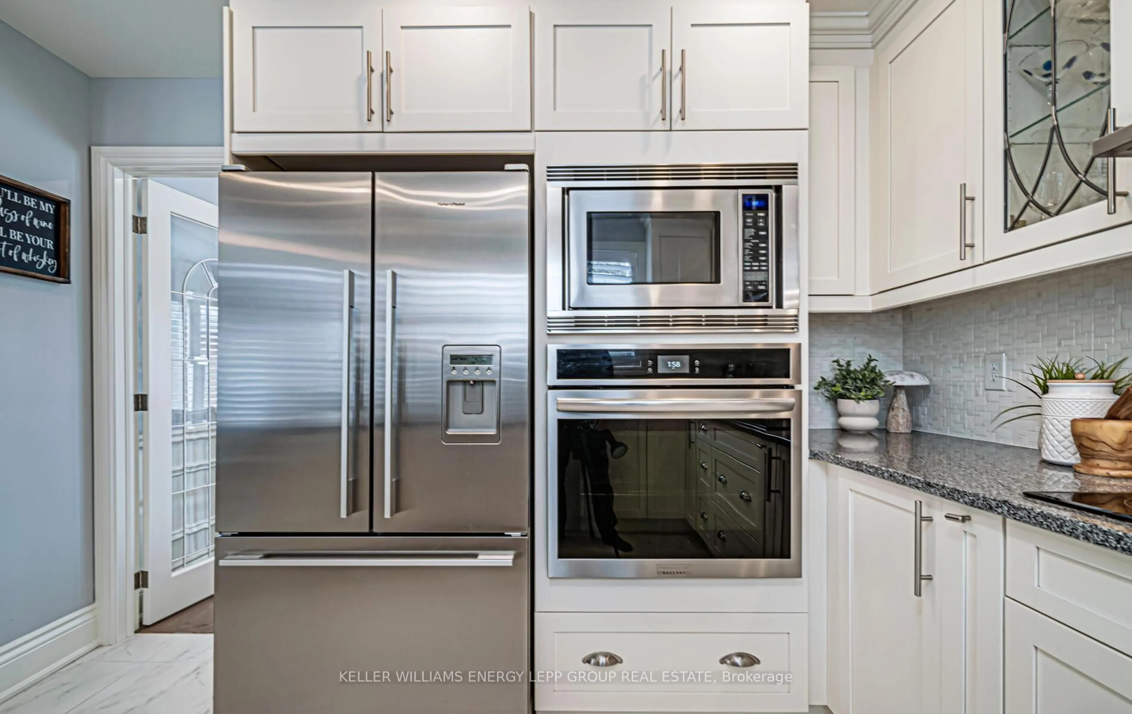 Contemporary kitchen, ceramic/tile floor for 12 O'malley Cres, Whitby Ontario L1R 2B5