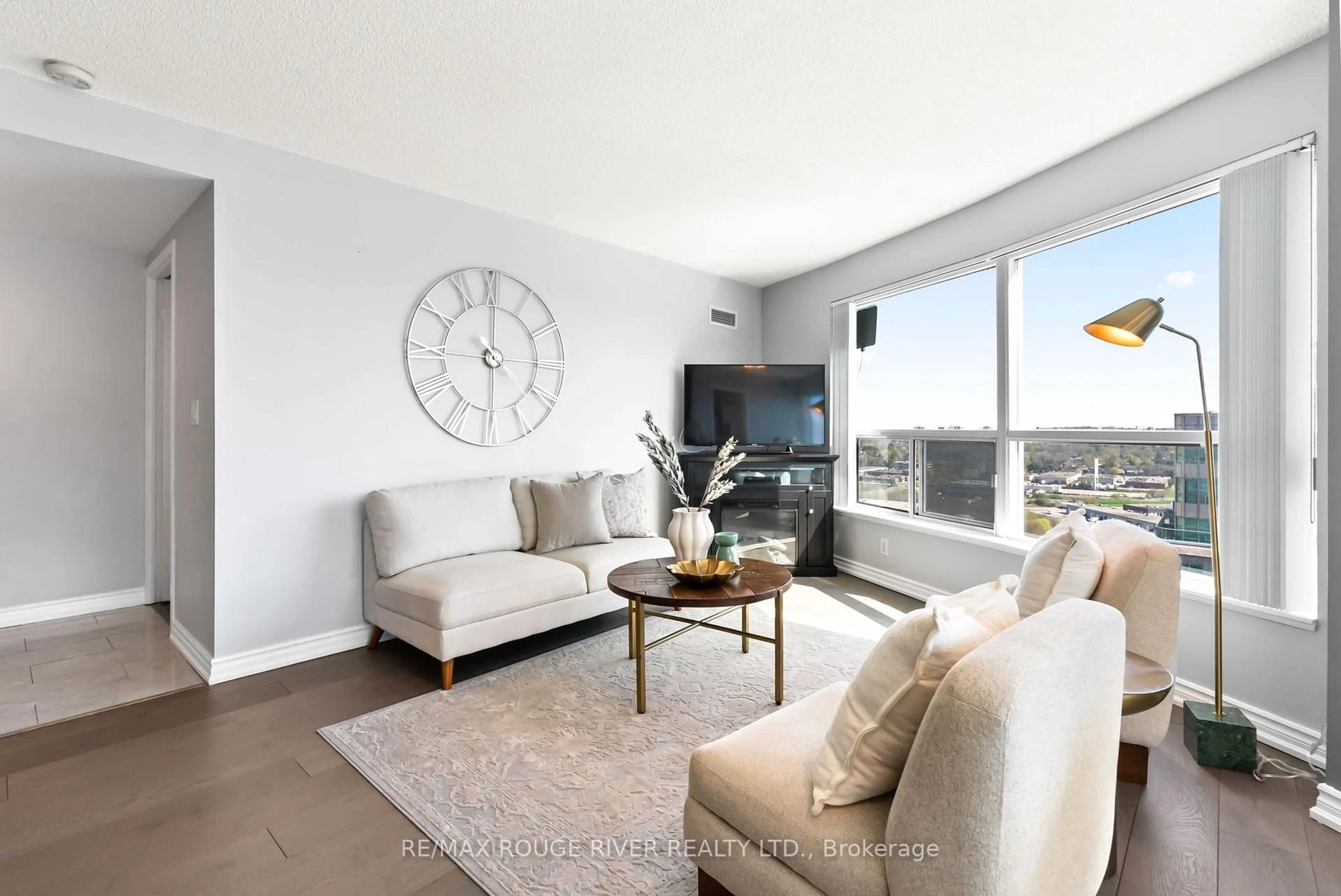 Living room with furniture, unknown for 36 Lee Centre Dr #2610, Toronto Ontario M1H 3K2