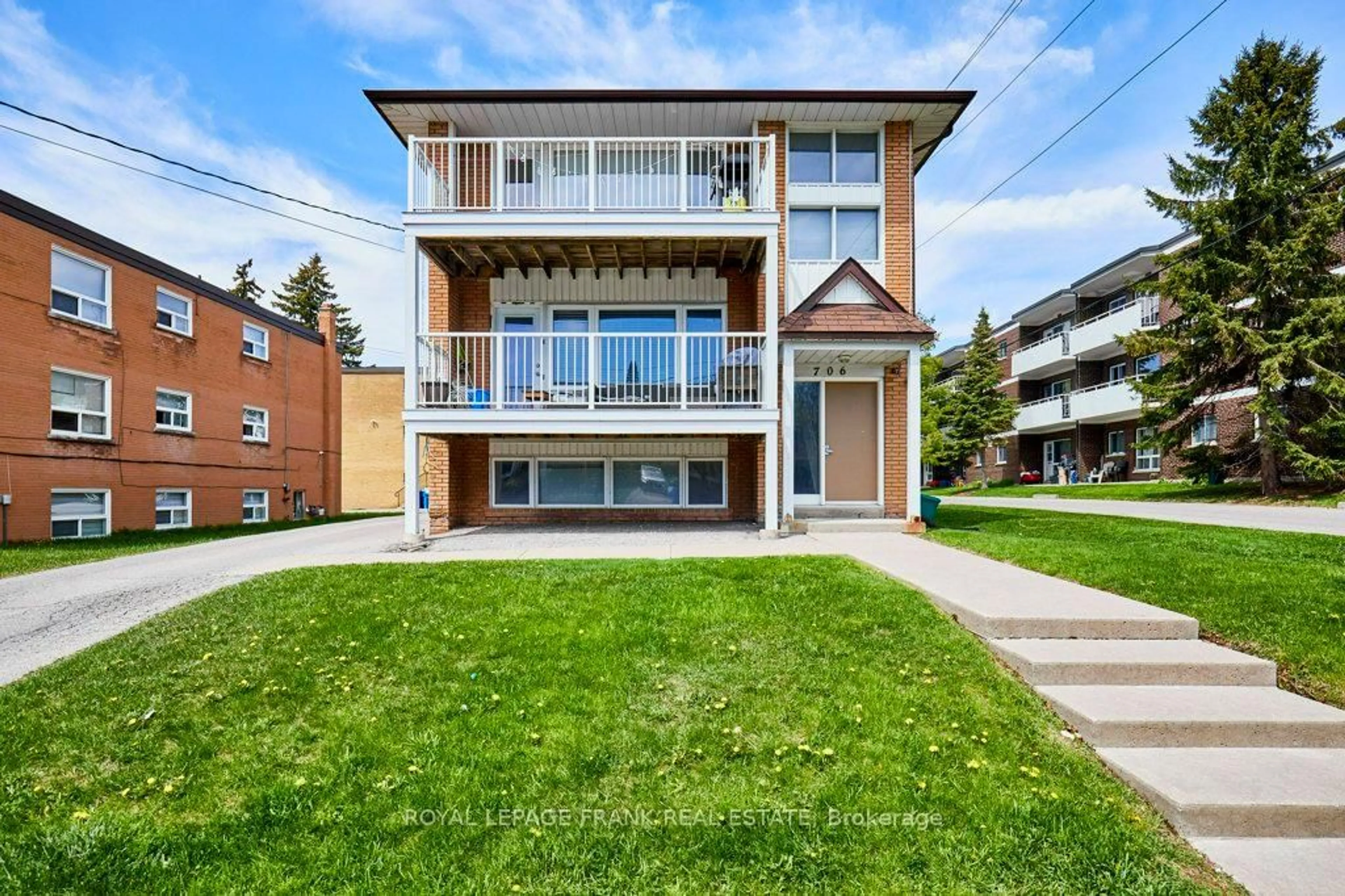 Home with brick exterior material, street for 706 Dunlop St, Whitby Ontario L1N 1V5