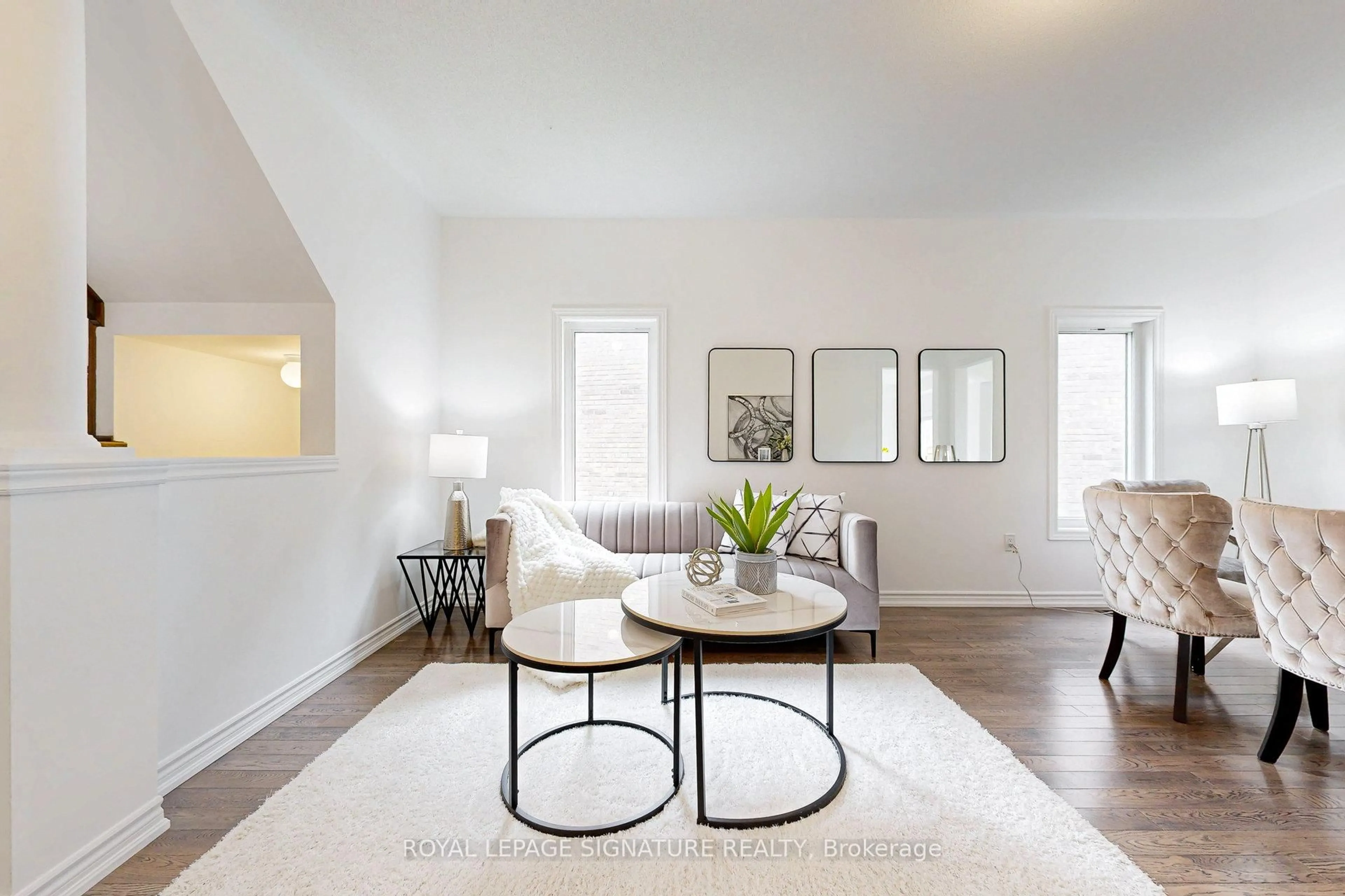 Living room with furniture, unknown for 137 Elephant Hill Dr, Clarington Ontario L1C 0V9