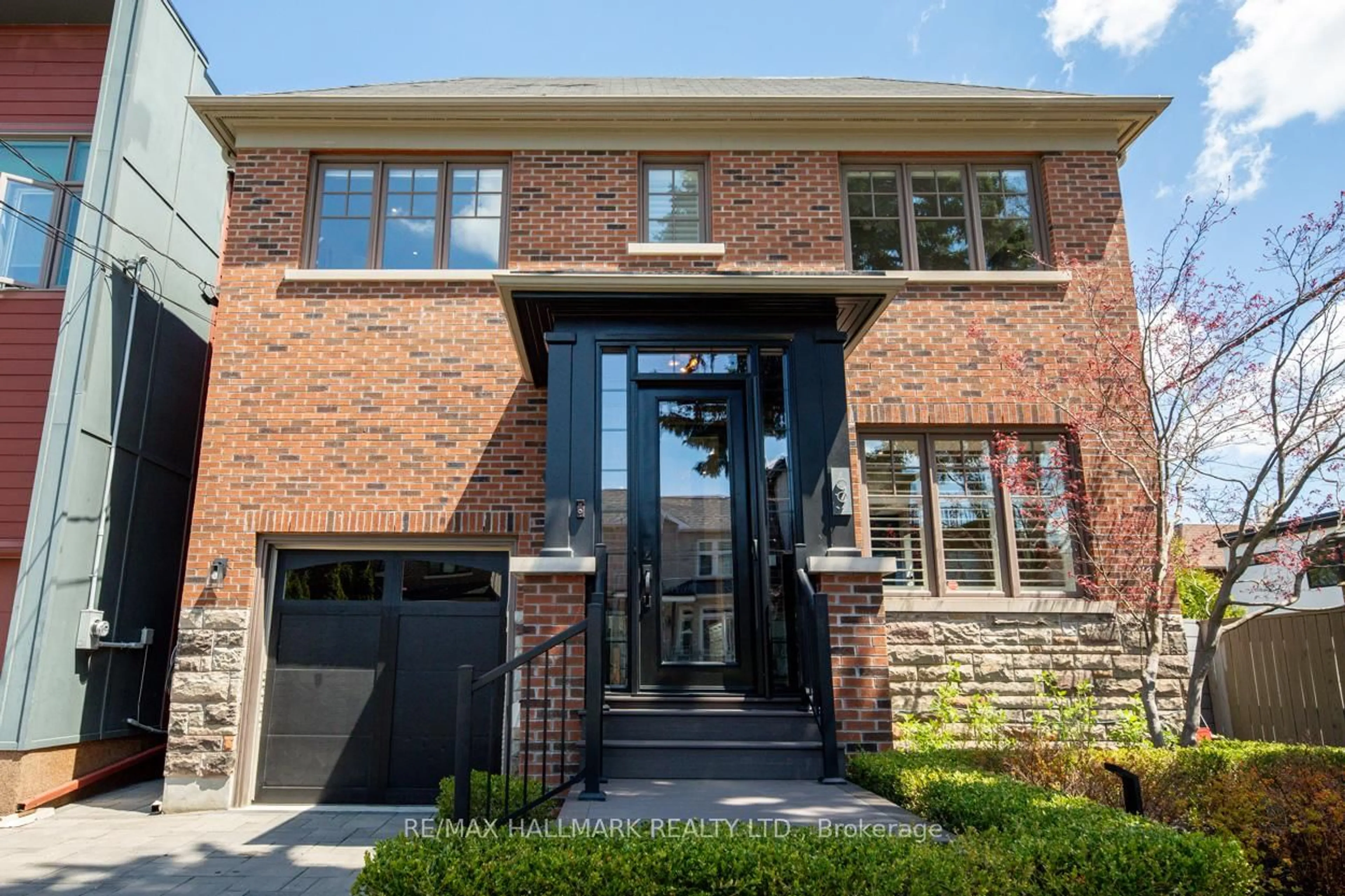 Home with brick exterior material, street for 69 Hillside Dr, Toronto Ontario M4K 2M5