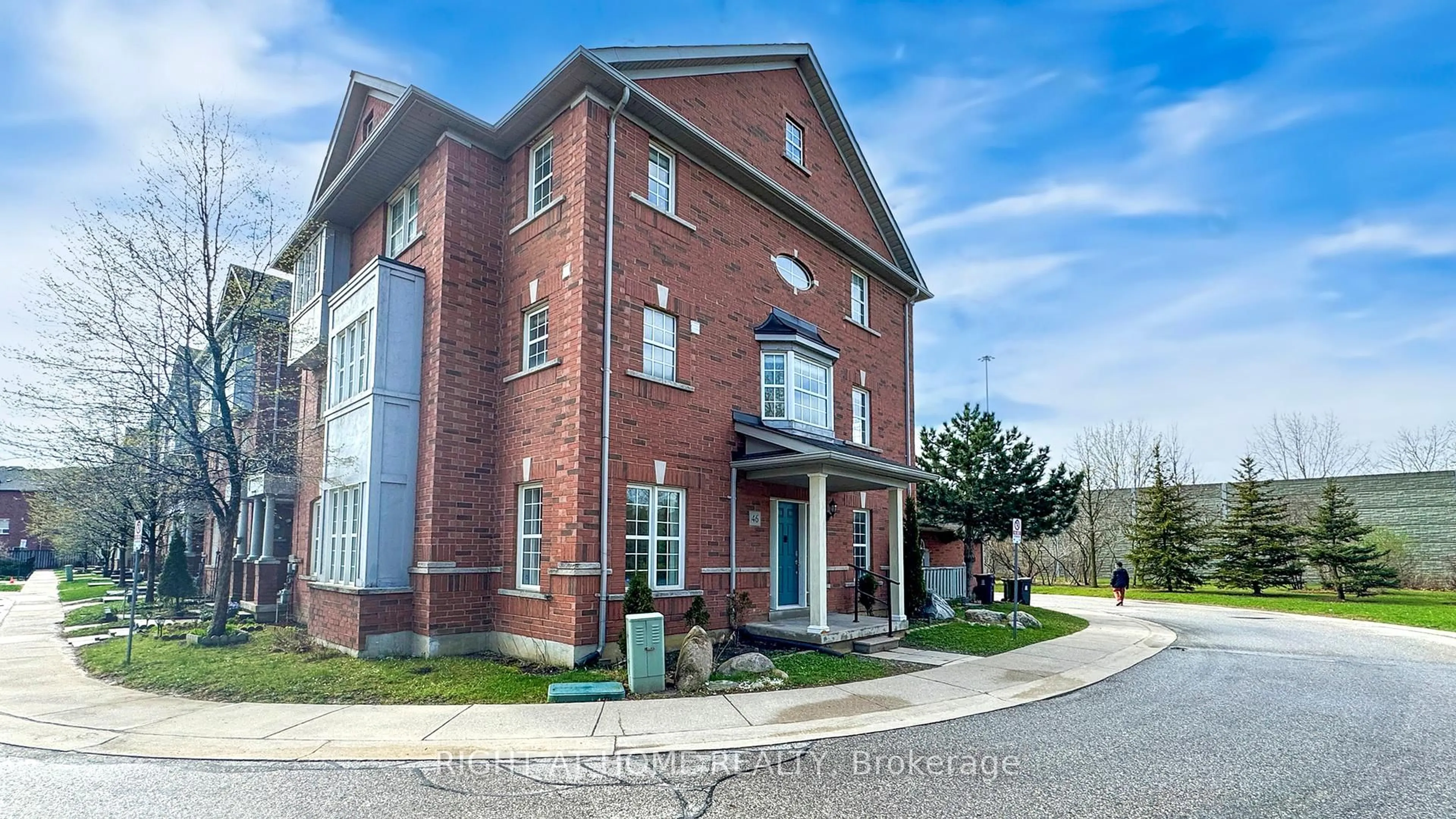 Home with brick exterior material, building for 46 Huxtable Lane, Toronto Ontario M1B 0A3