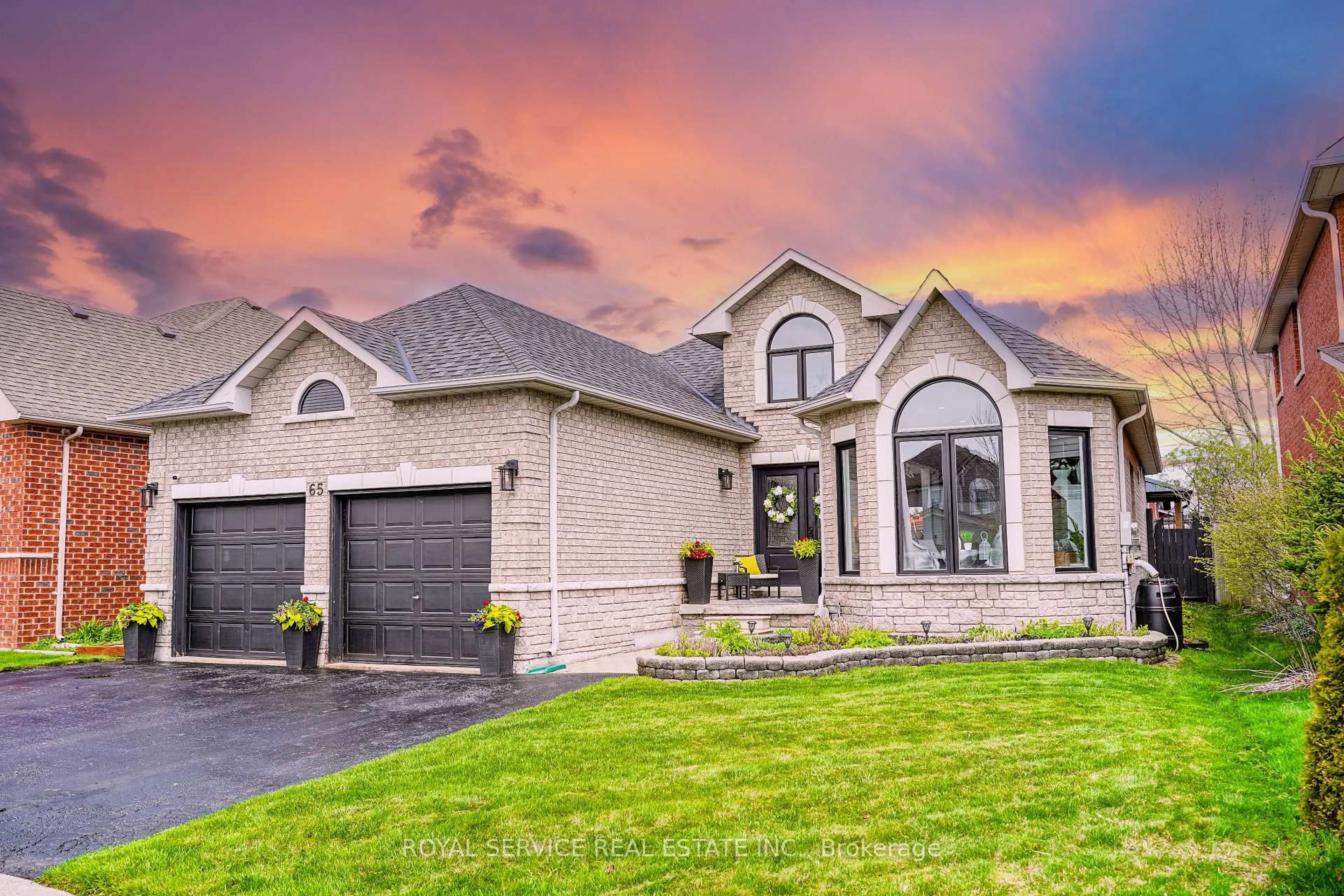 Home with brick exterior material, street for 65 Weldrick Cres, Clarington Ontario L1C 5E8