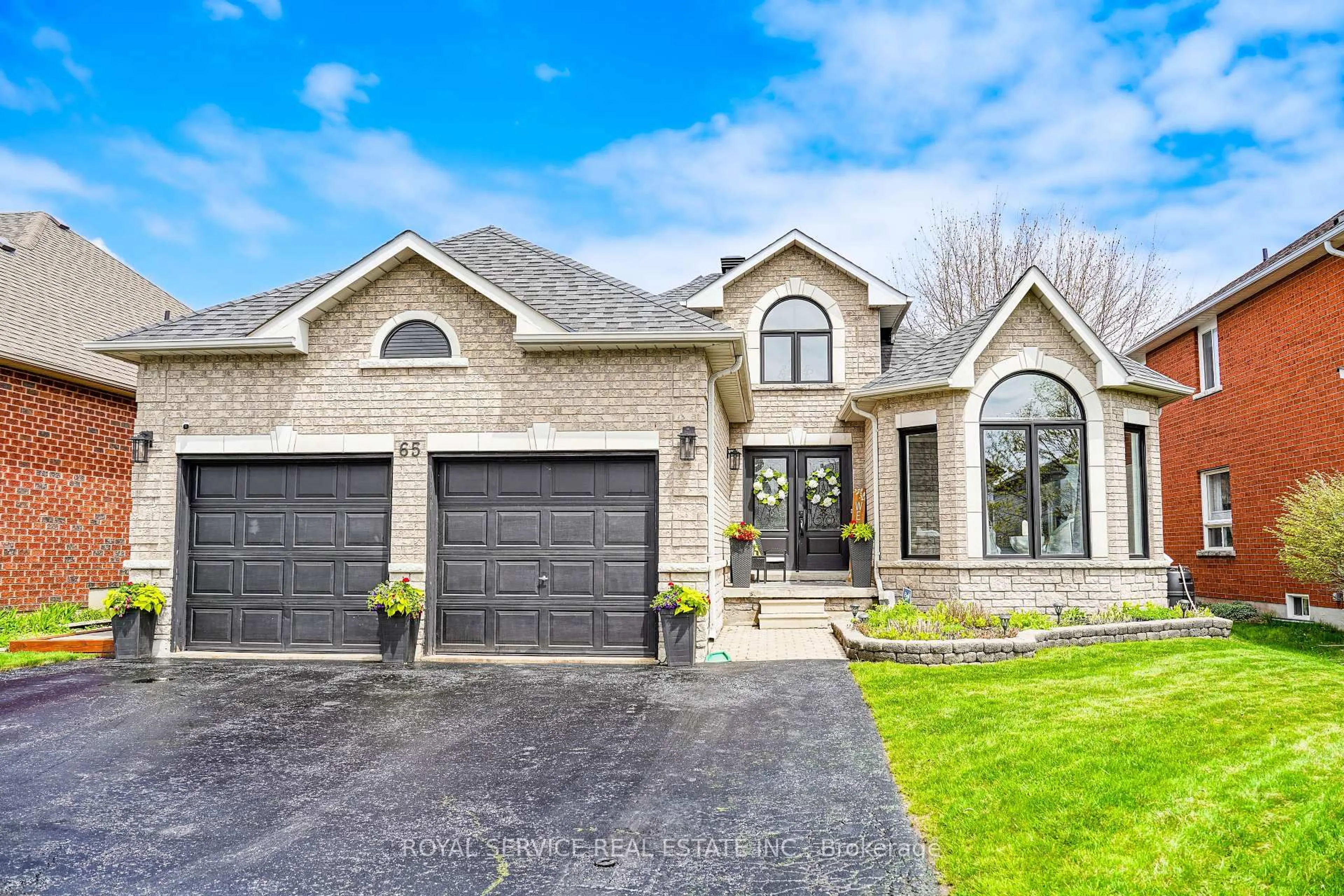 Home with brick exterior material, street for 65 Weldrick Cres, Clarington Ontario L1C 5E8