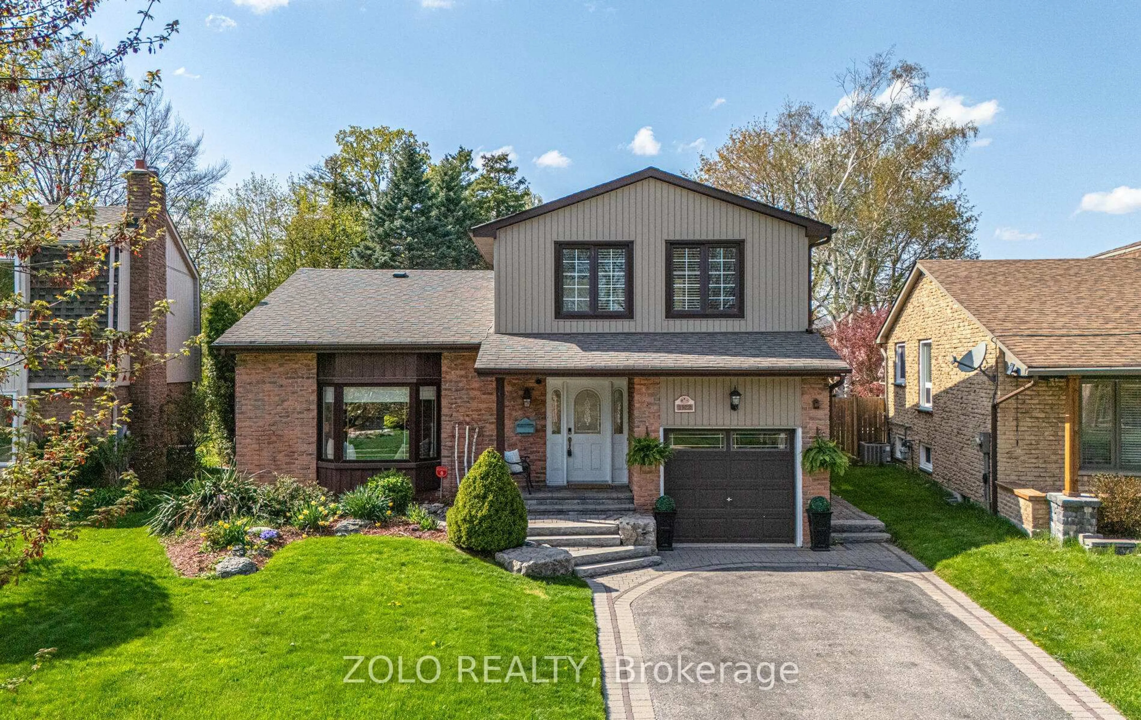 Home with brick exterior material, street for 1922 Bowler Dr, Pickering Ontario L1V 3K5