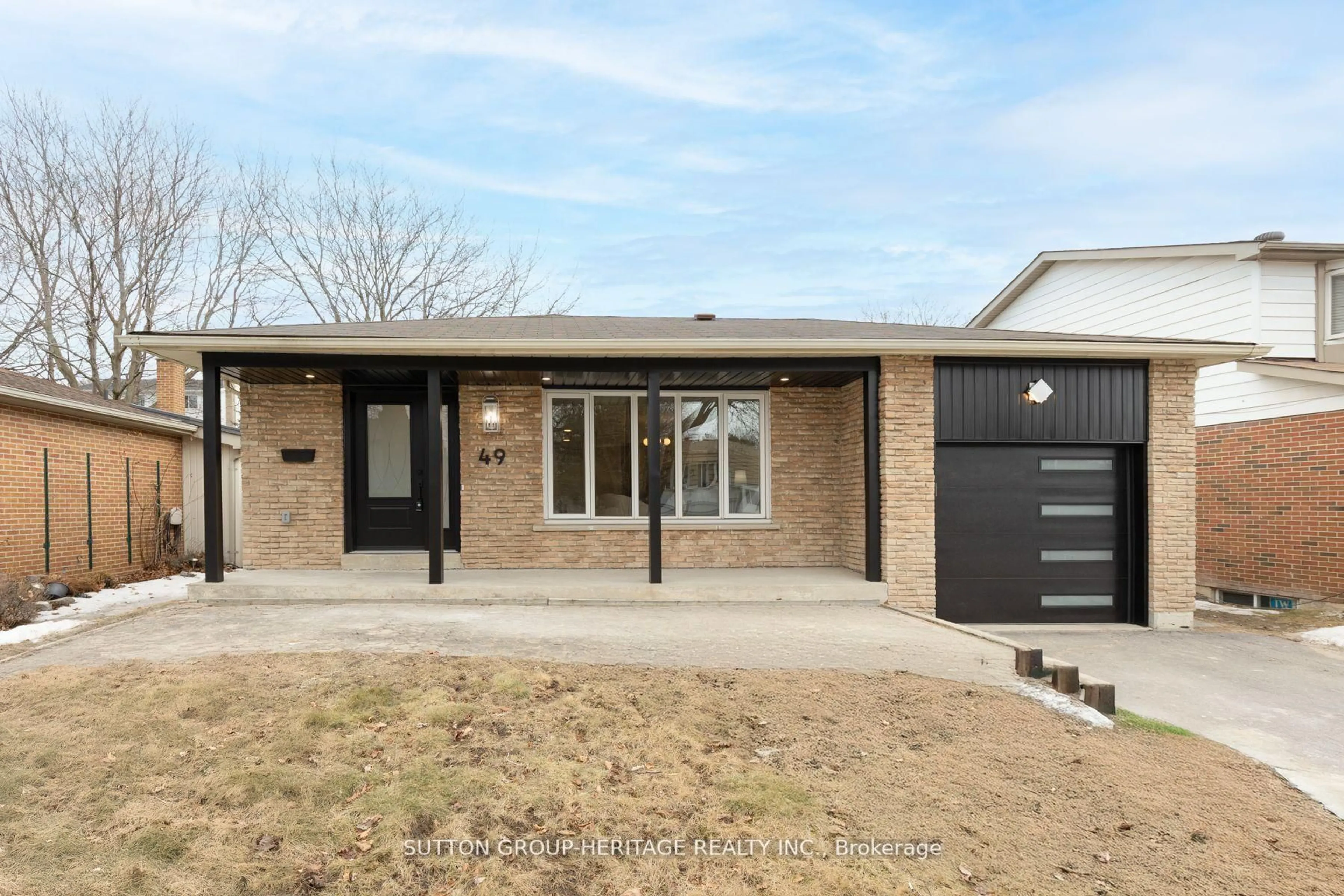Home with brick exterior material, street for 49 Calais St, Whitby Ontario L1N 5M3