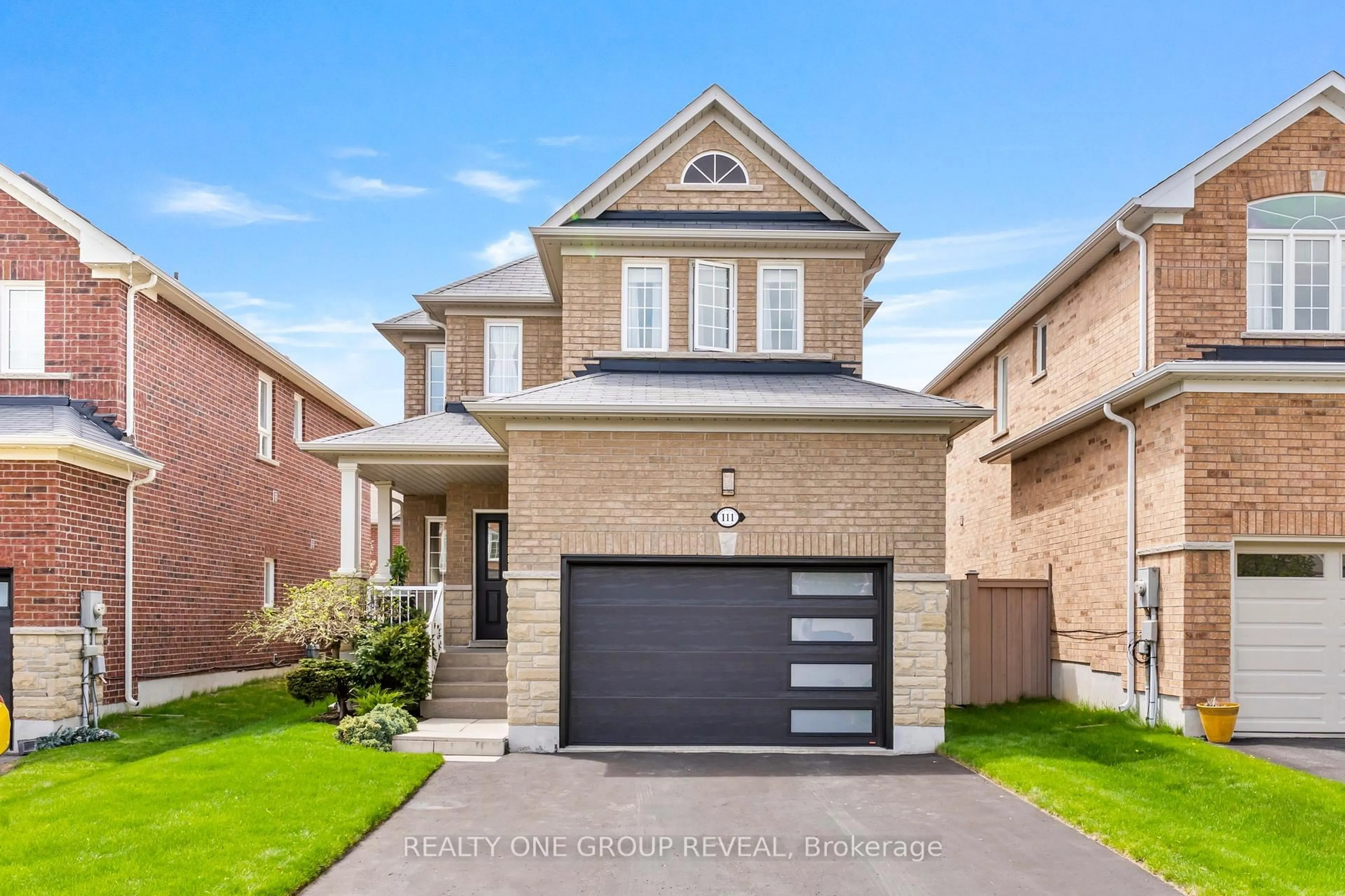 Home with brick exterior material, street for 111 Glen Eagles Dr, Clarington Ontario L1E 3H8