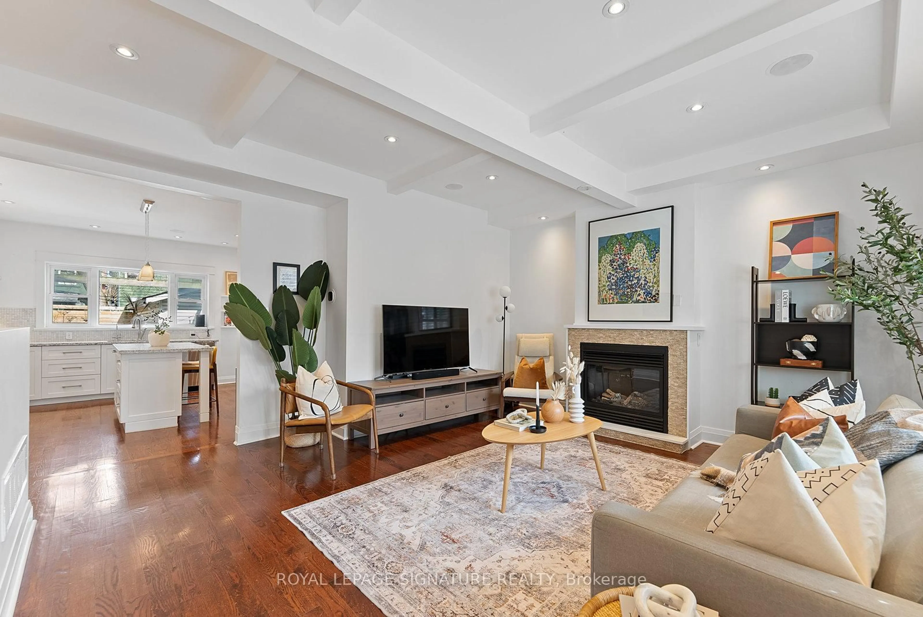 Living room with furniture, unknown for 149 Galt Ave, Toronto Ontario M4M 2Z4