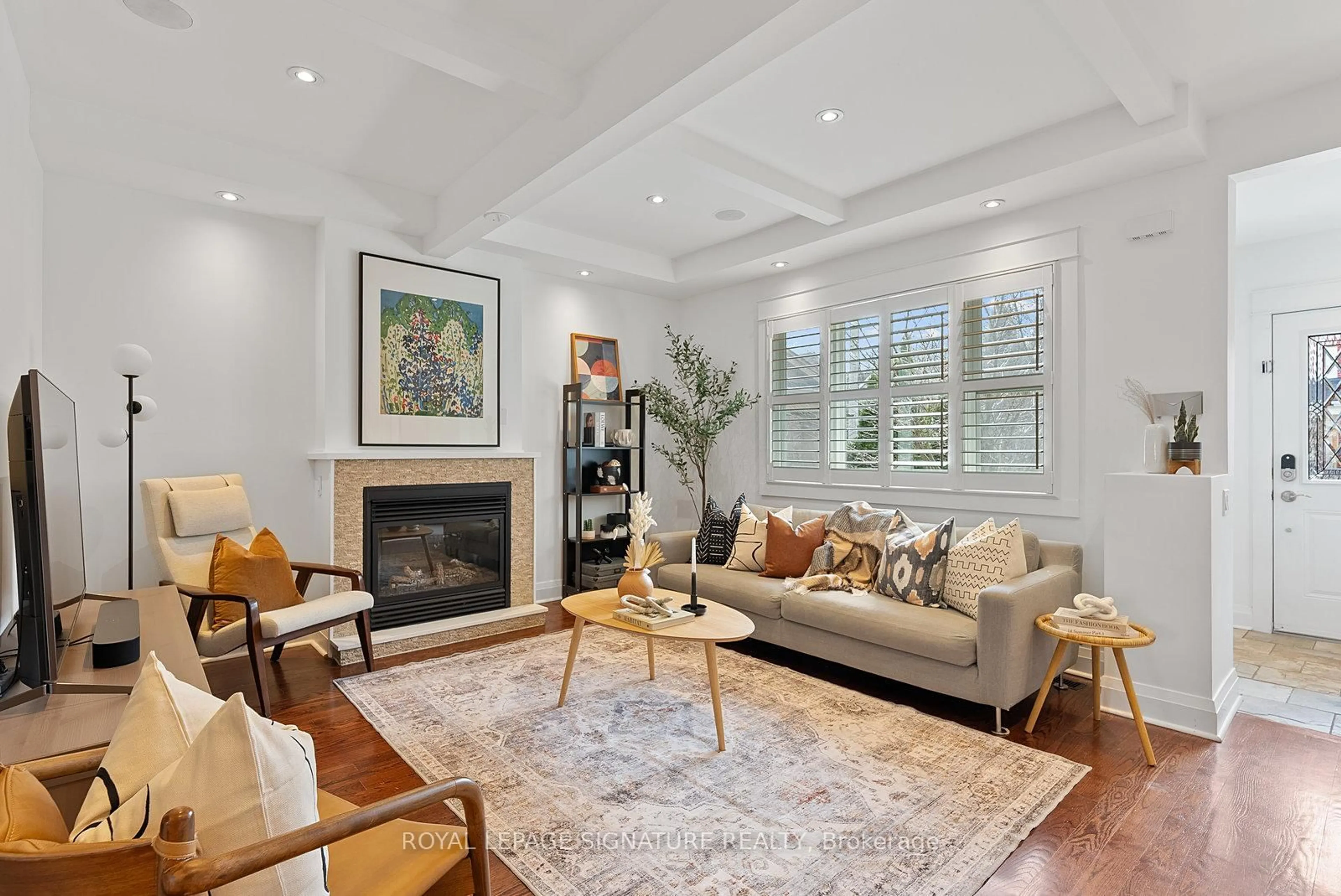 Living room with furniture, unknown for 149 Galt Ave, Toronto Ontario M4M 2Z4