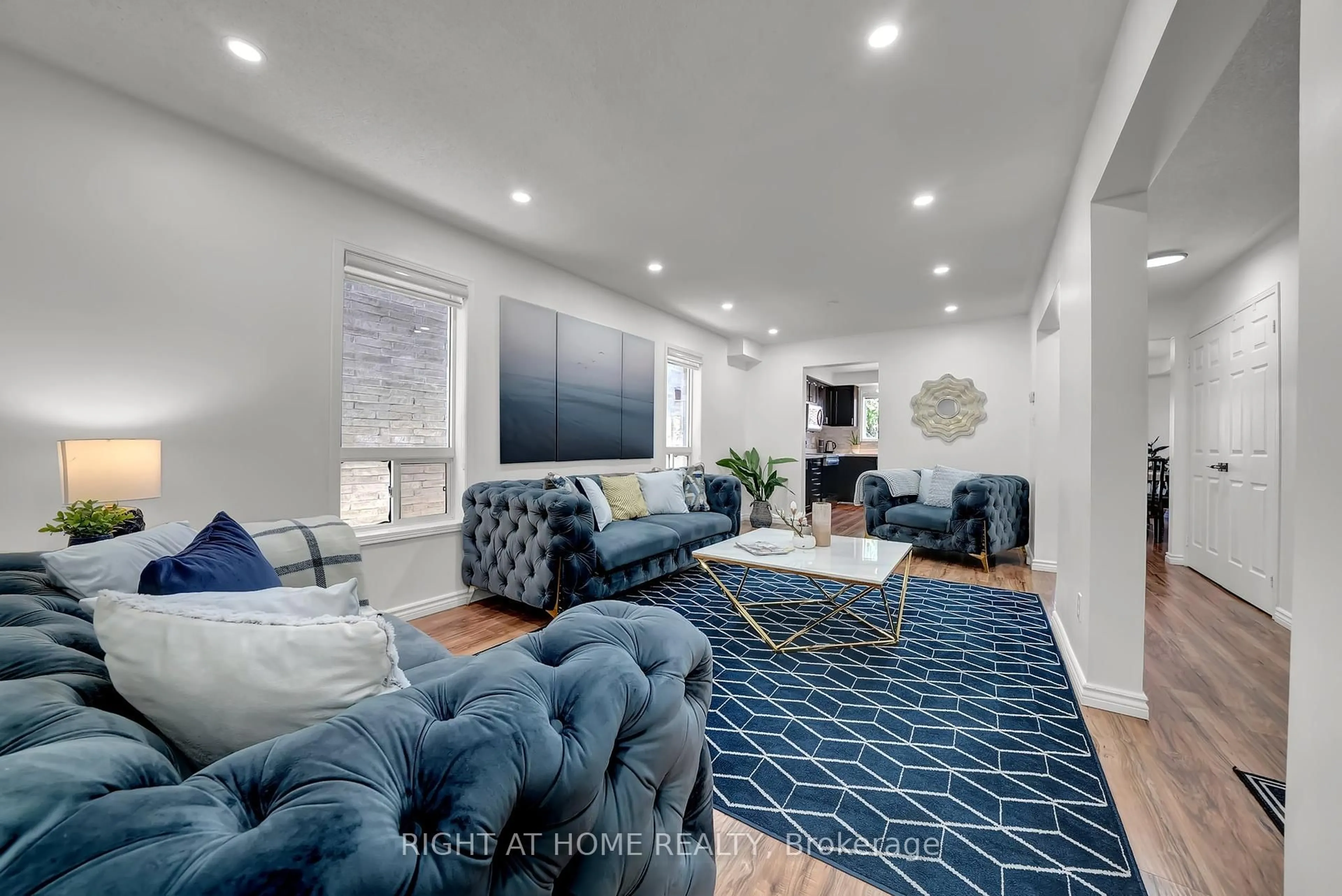 Living room with furniture, unknown for 6 Beadle Dr, Ajax Ontario L1S 7N9