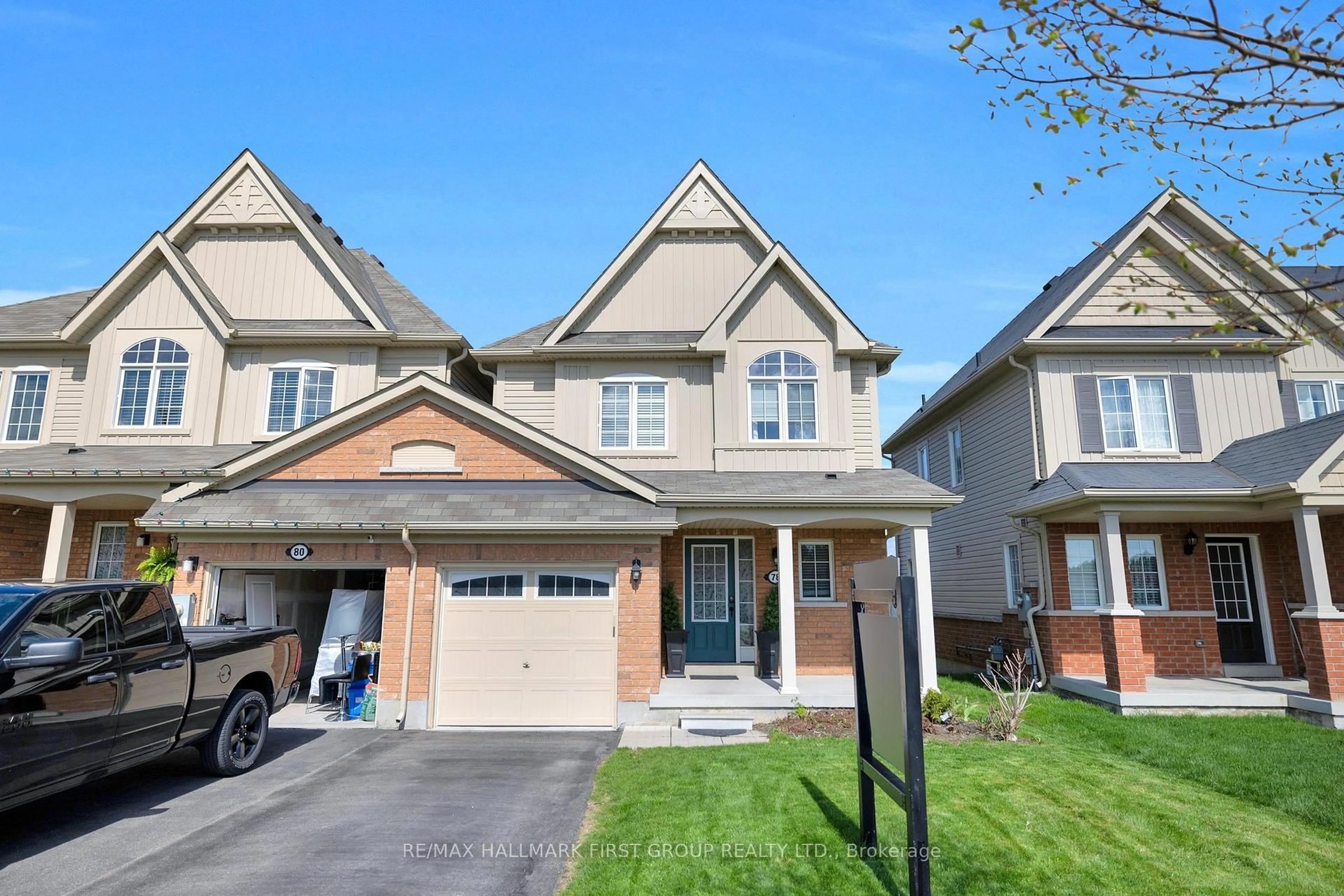Home with brick exterior material, street for 78 Richard Davies Cres, Clarington Ontario L1C 0N8