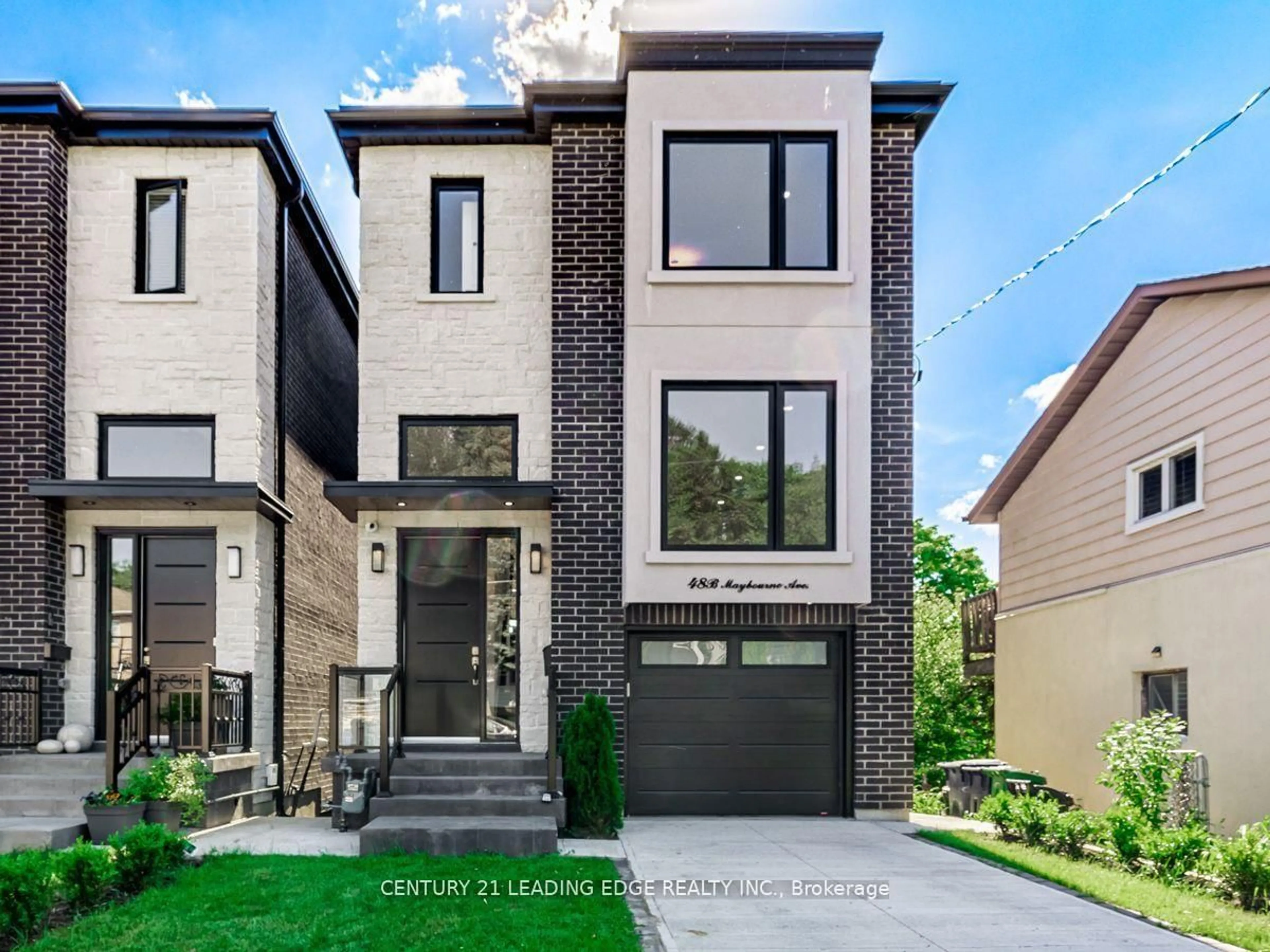 Home with brick exterior material, street for 48B Maybourne Ave, Toronto Ontario M1L 2V9