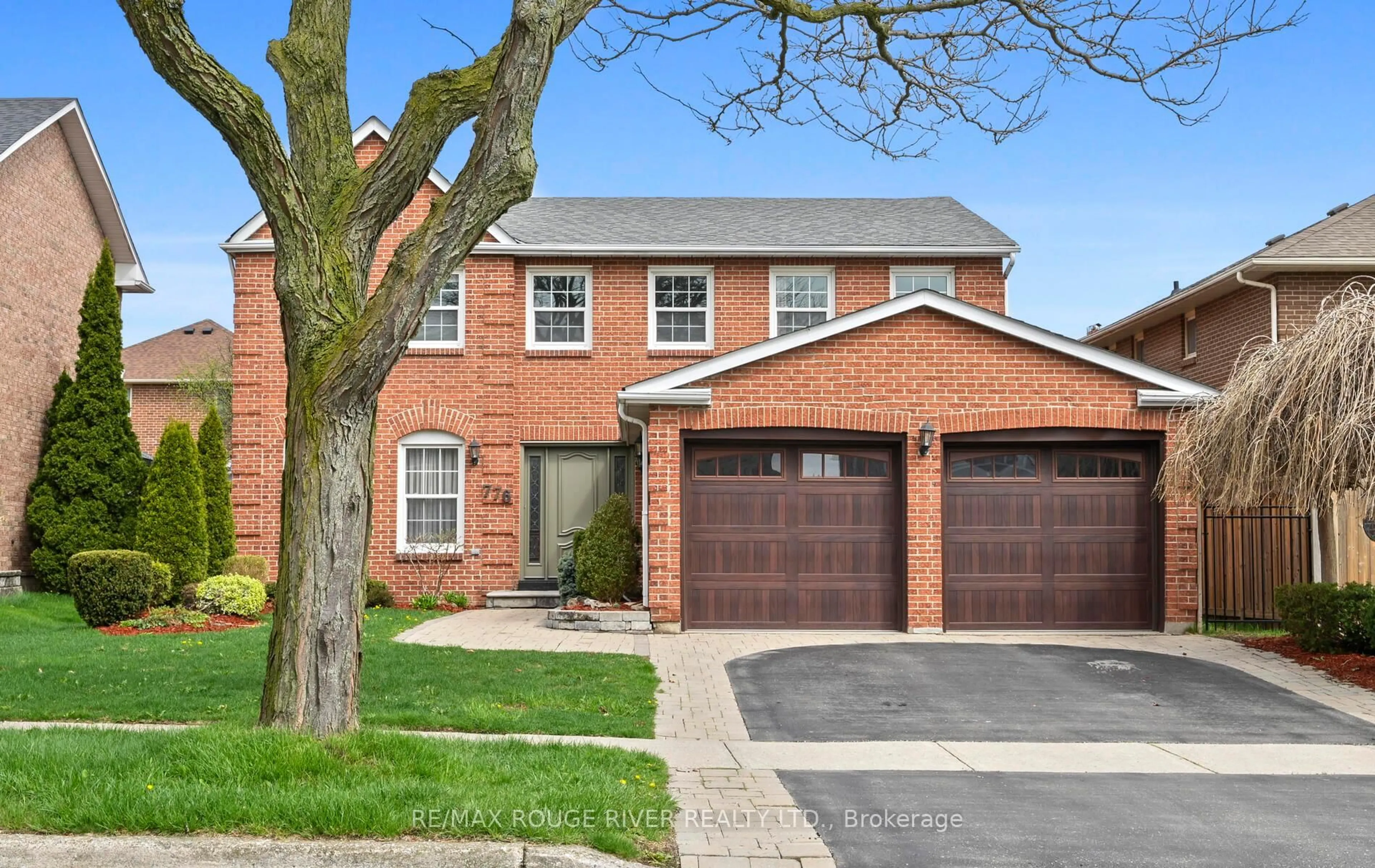 Home with brick exterior material, street for 776 Pebble Crt, Pickering Ontario L1V 3P3