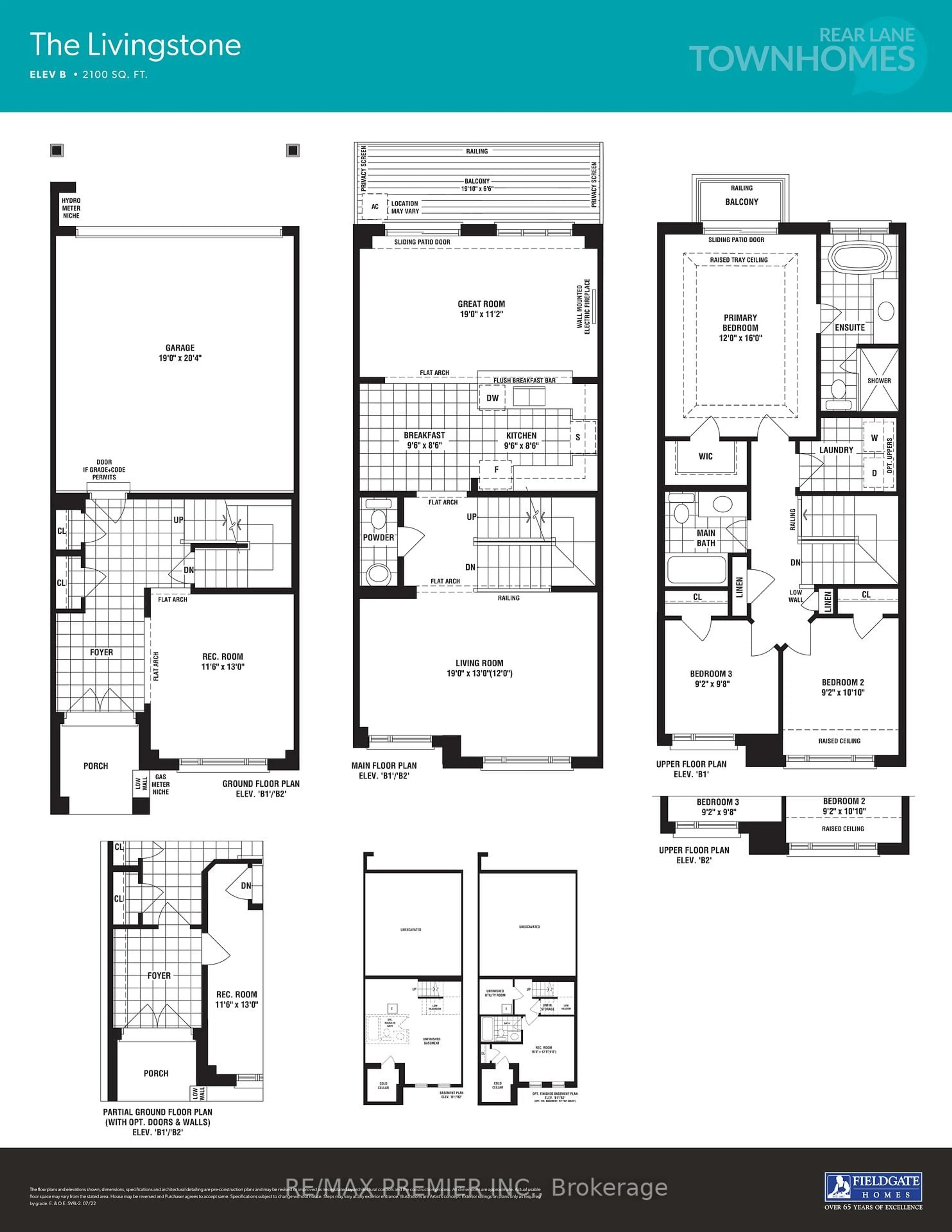 Floor plan for 1808 Gloxinia St, Pickering Ontario L1Y 0B3