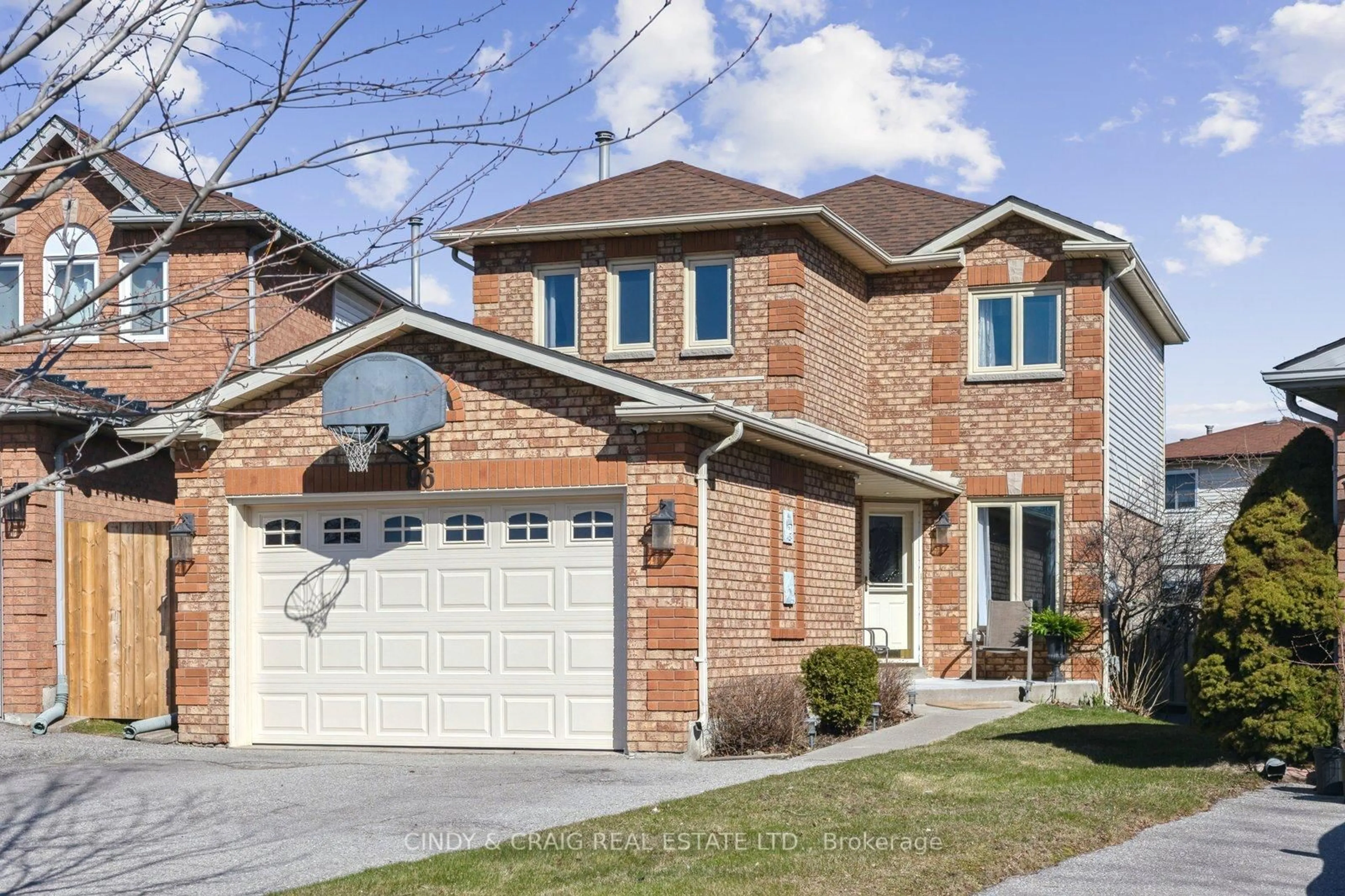 Home with brick exterior material, street for 96 Oke Rd, Clarington Ontario L1E 2V2