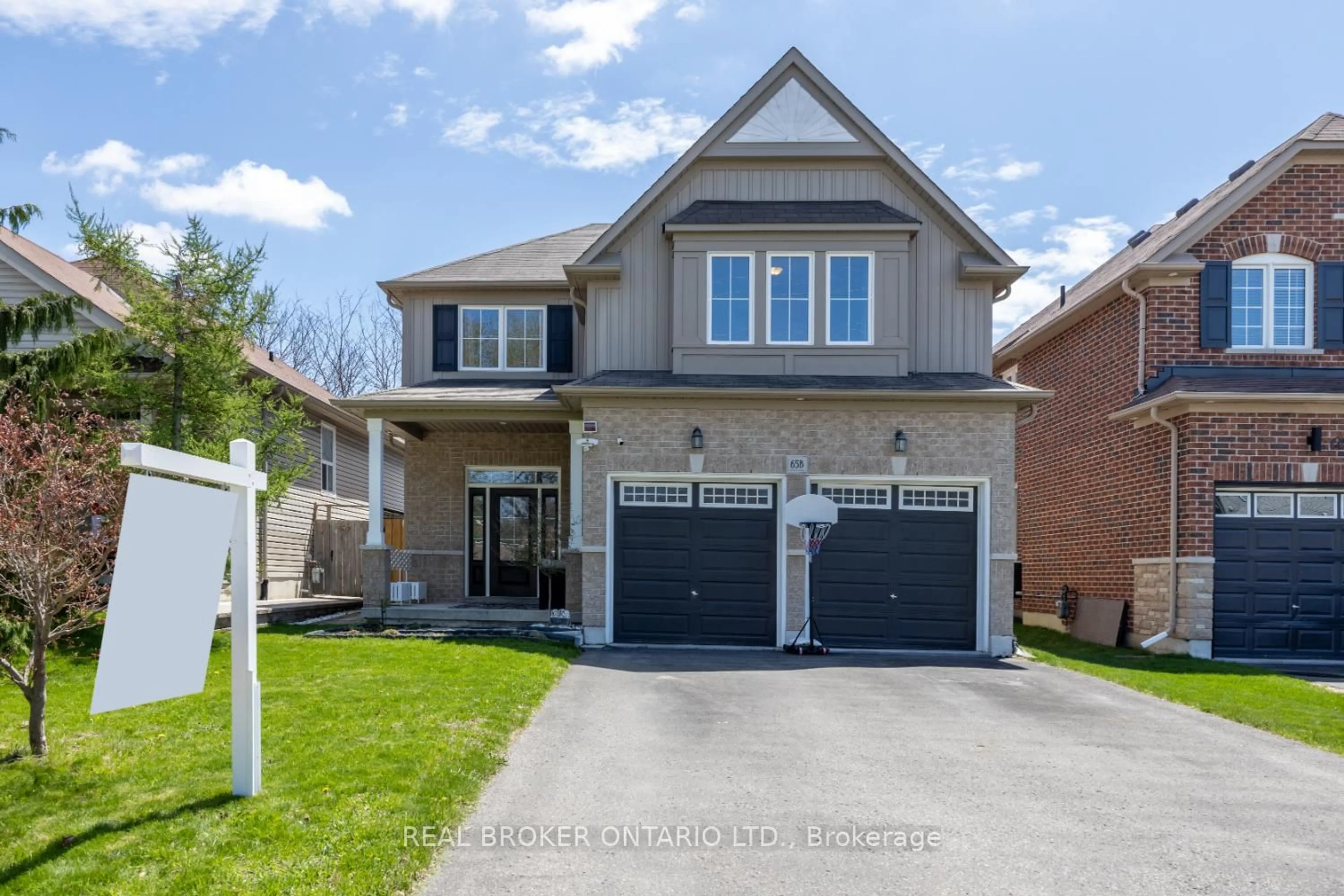 Home with brick exterior material, street for 65 B Concession St, Clarington Ontario L1C 5M7