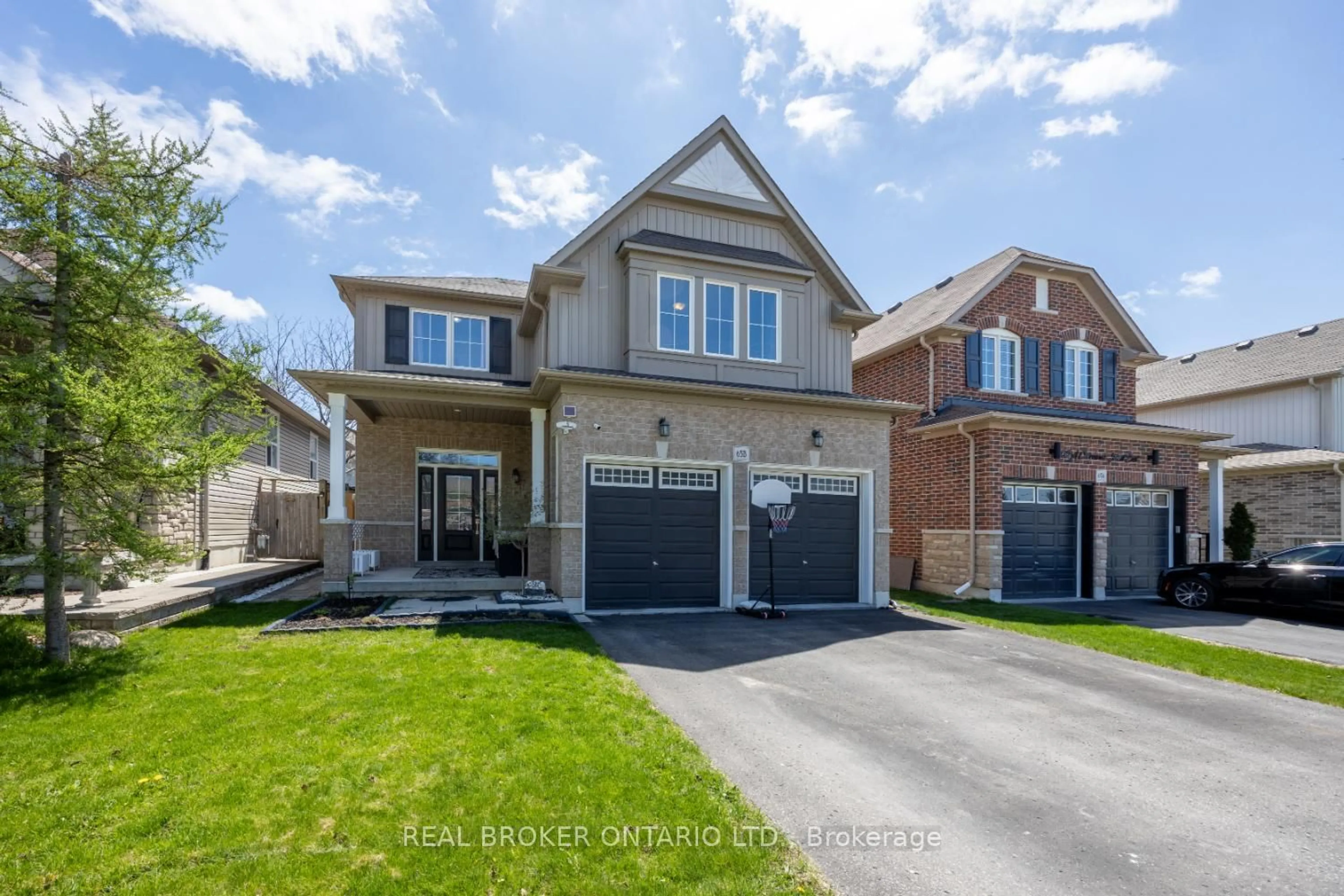 Home with brick exterior material, street for 65 B Concession St, Clarington Ontario L1C 5M7